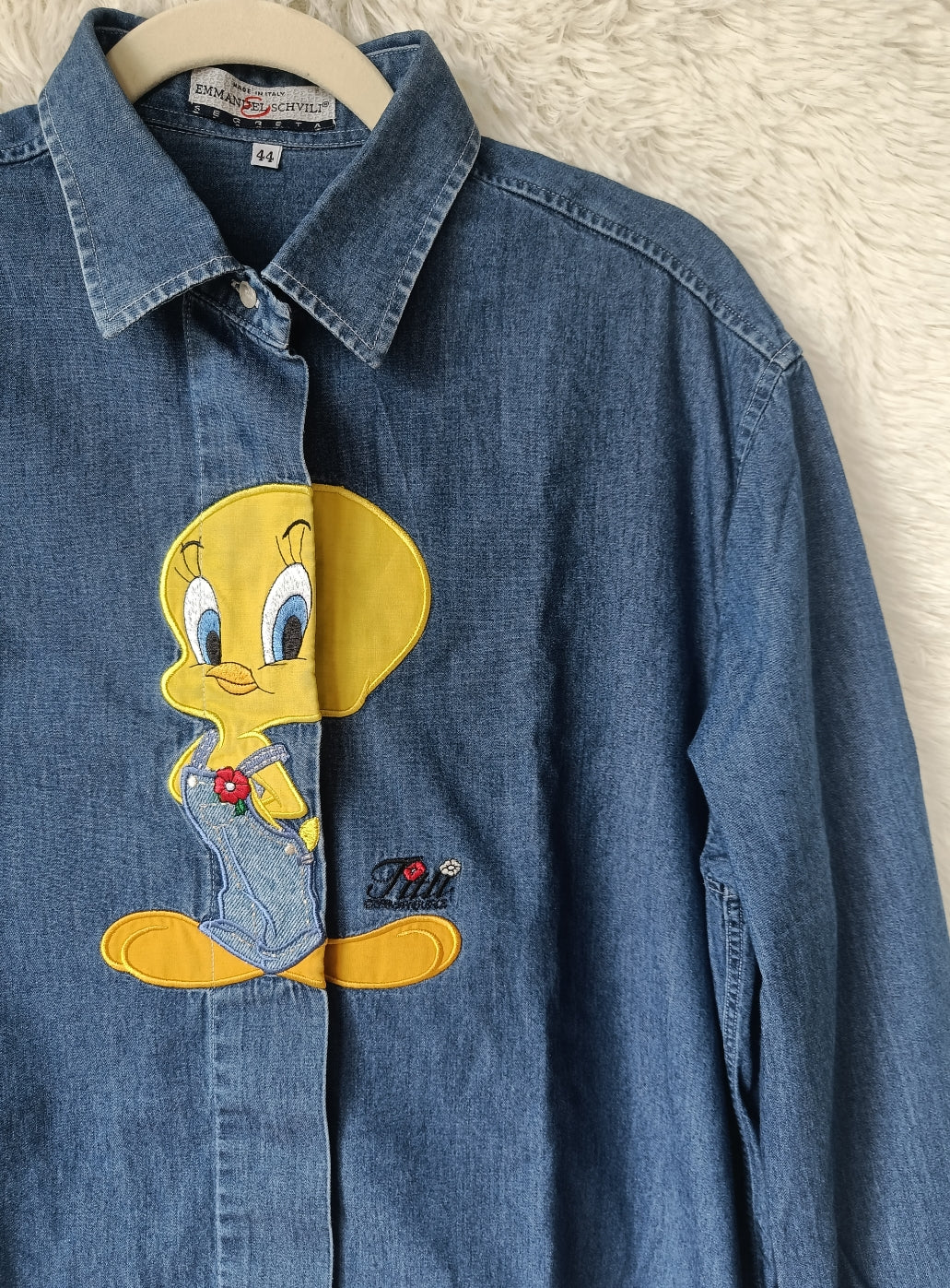 Camicia titti salopette