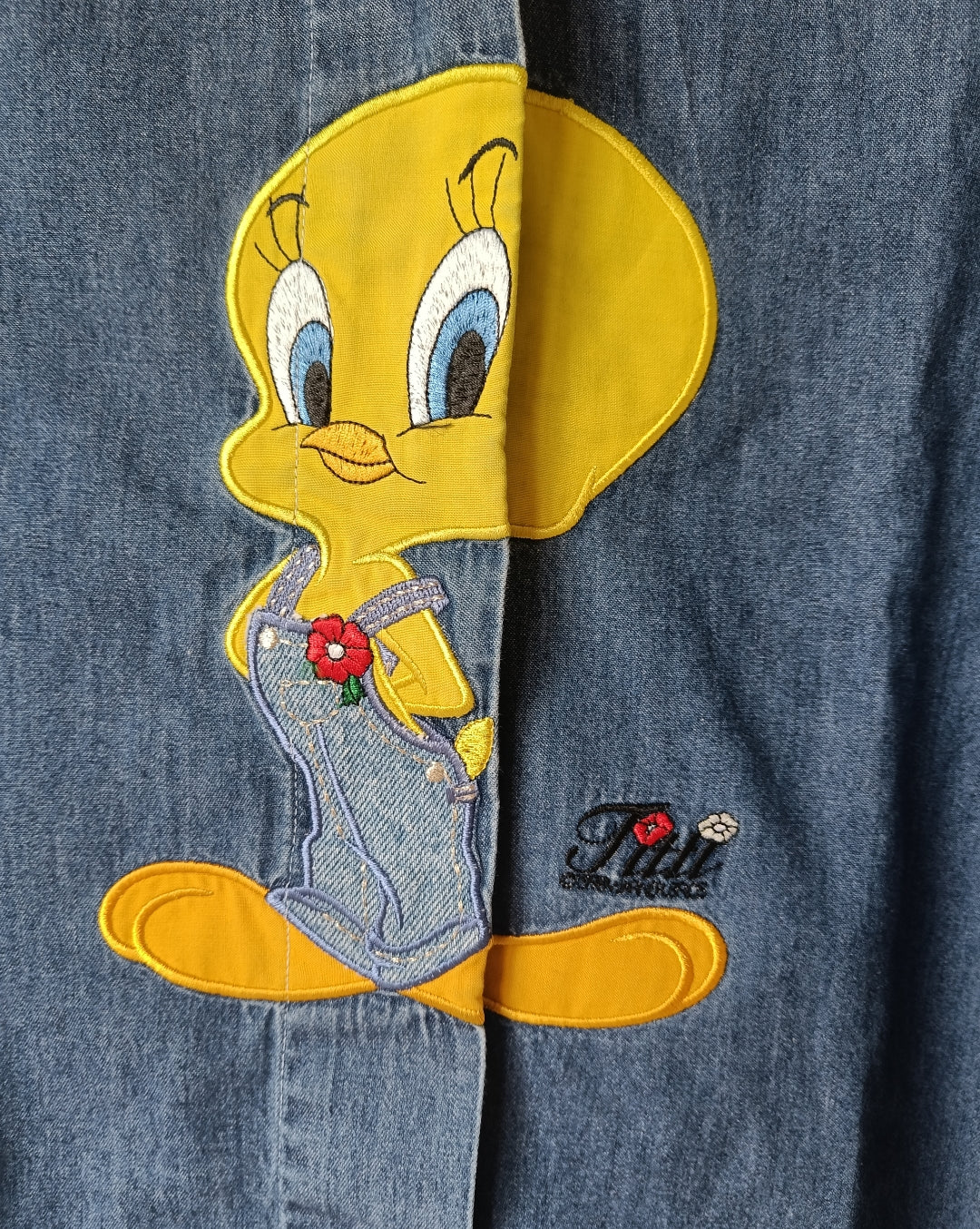 Camicia titti salopette