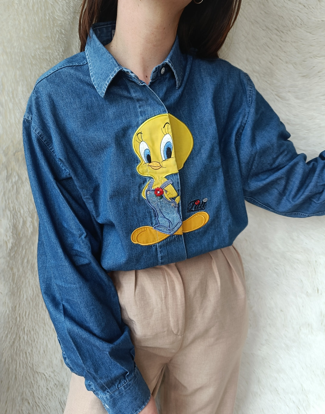 Camicia titti salopette