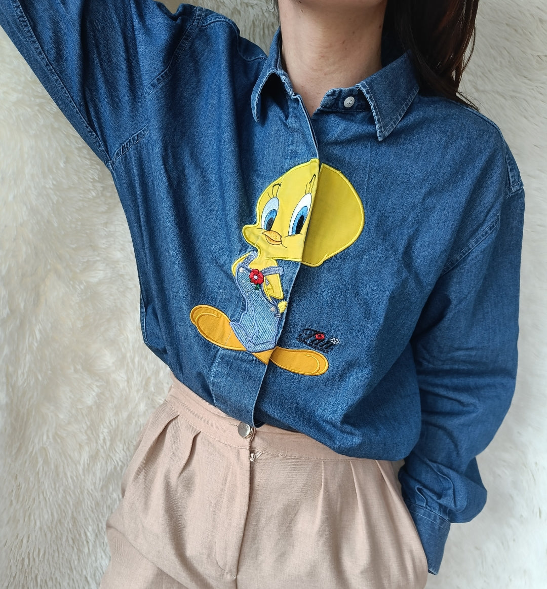 Camicia titti salopette