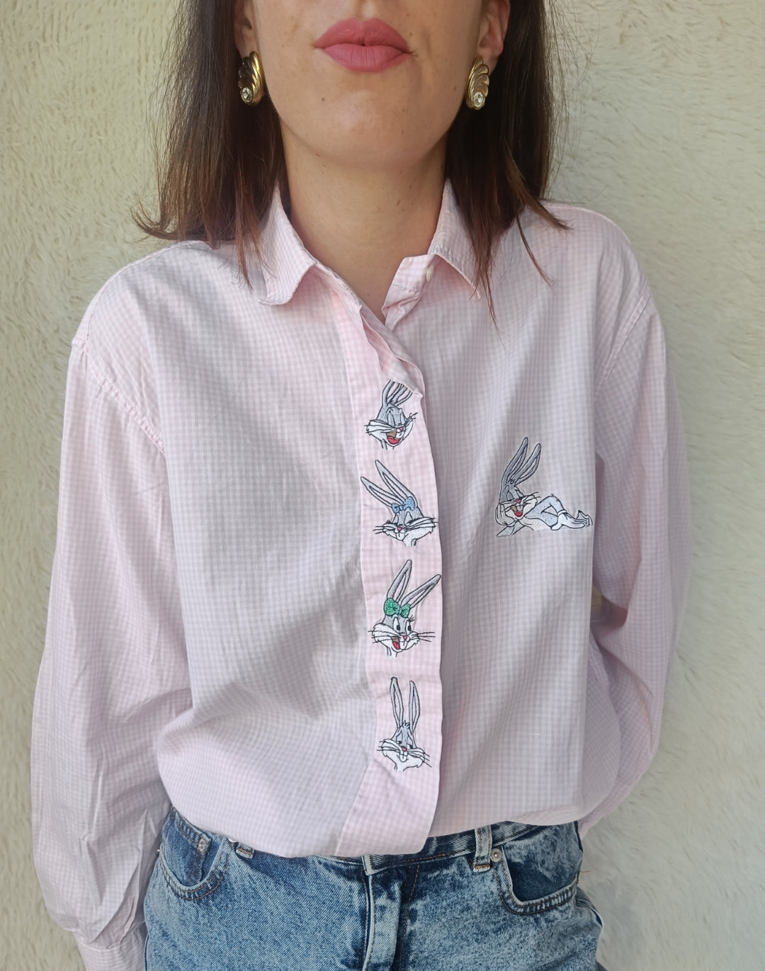Camicia Vichy bugs bunny