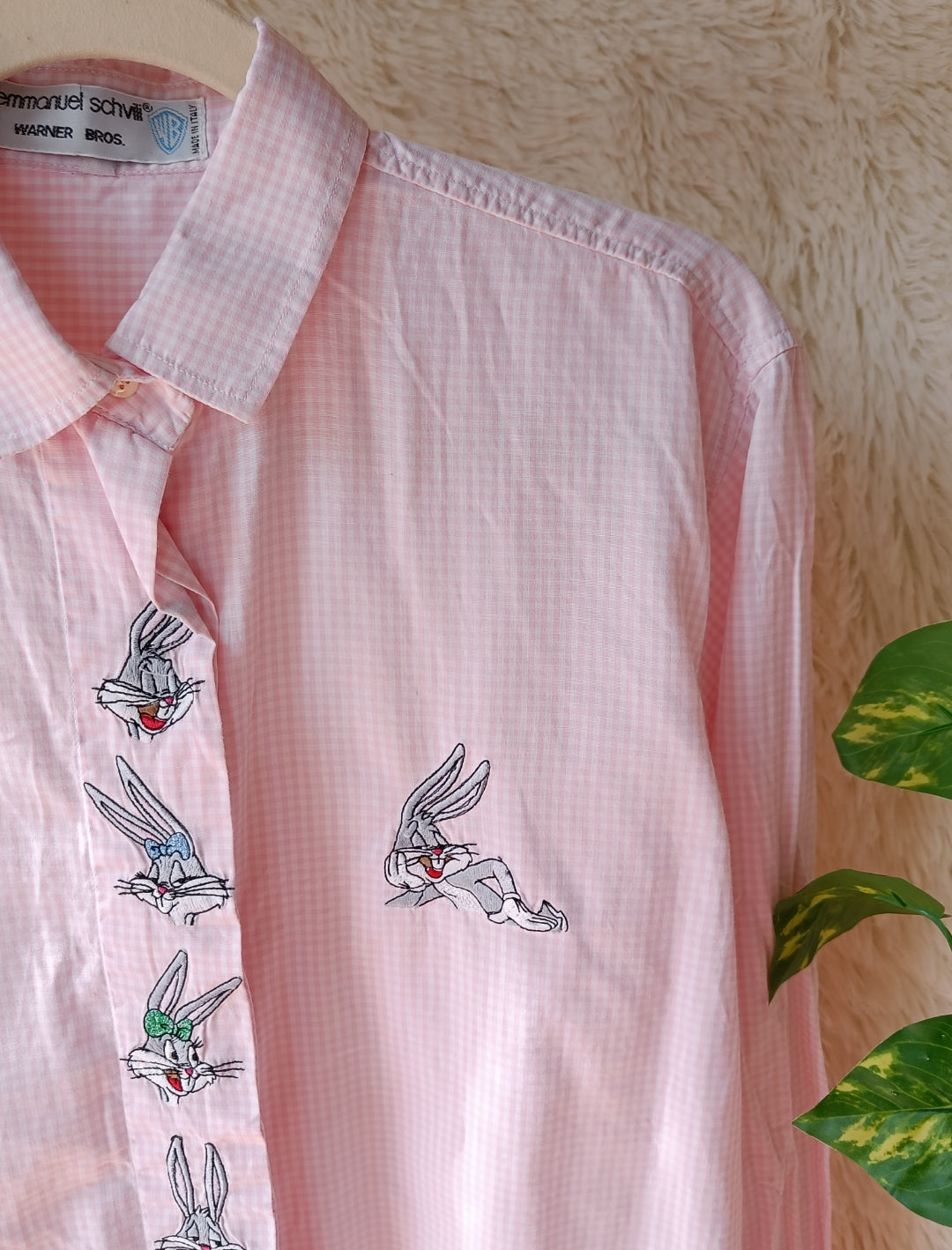 Camicia Vichy bugs bunny