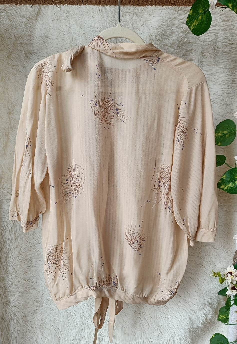 Blusa cipria
