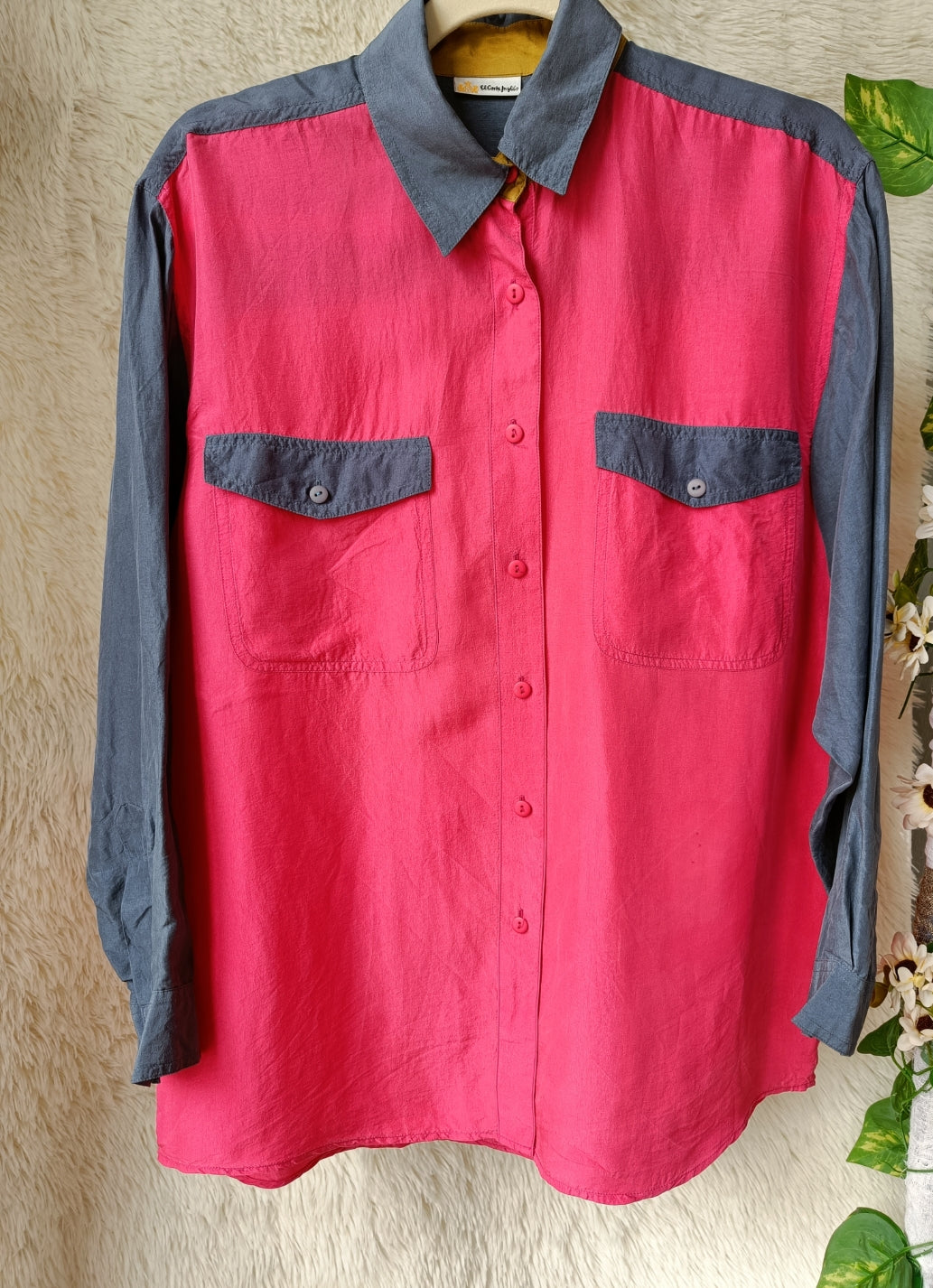 Camicia seta colorful