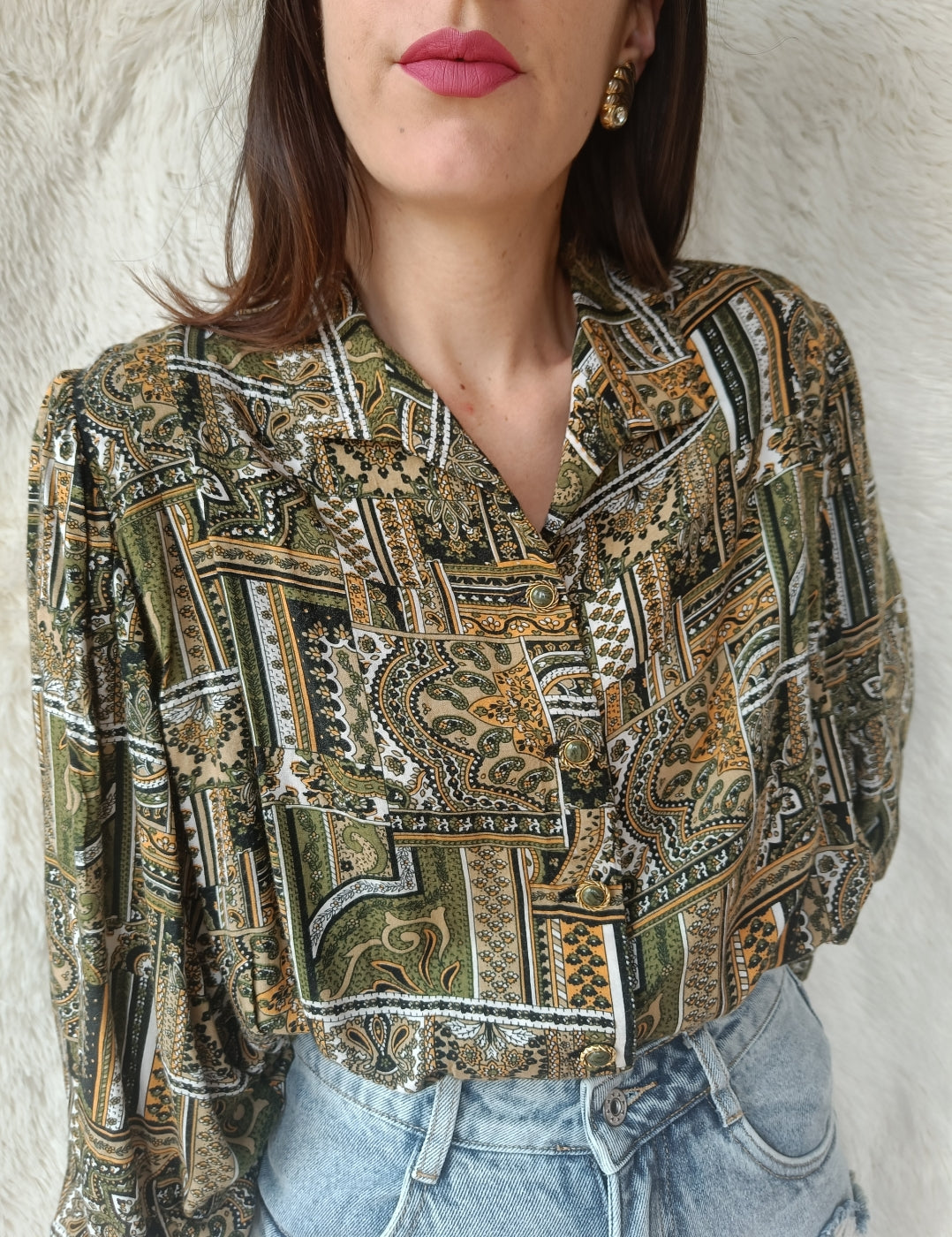 Camicia patchwork