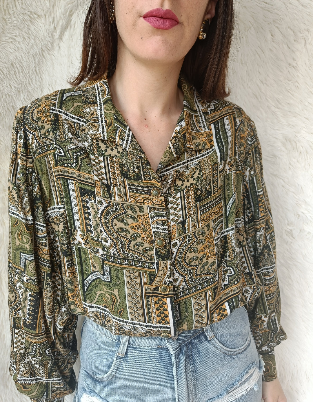 Camicia patchwork