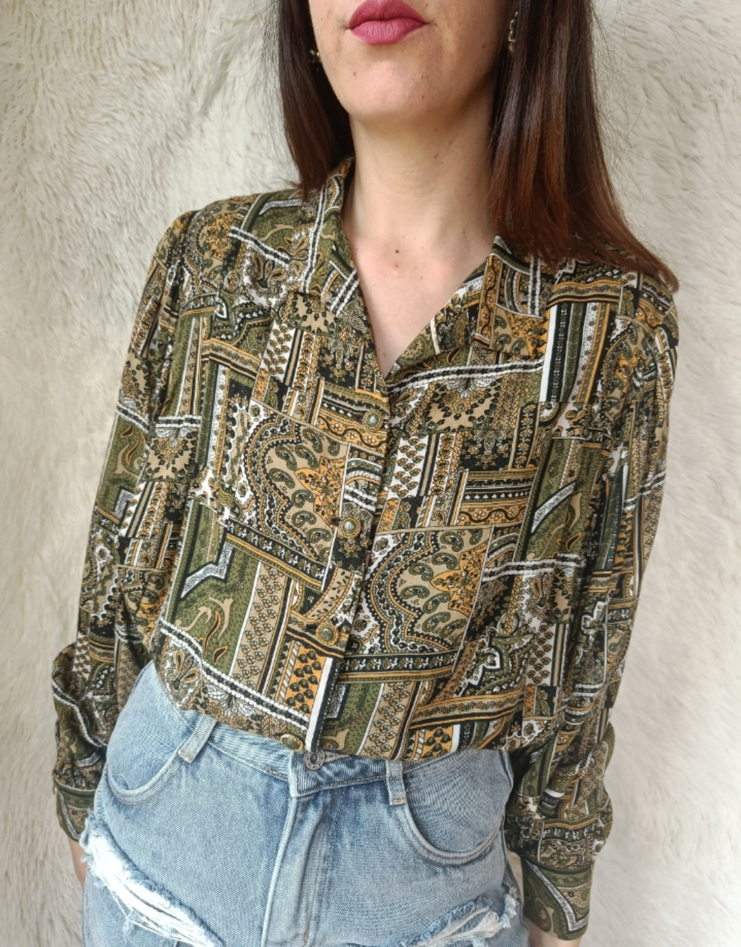 Camicia patchwork