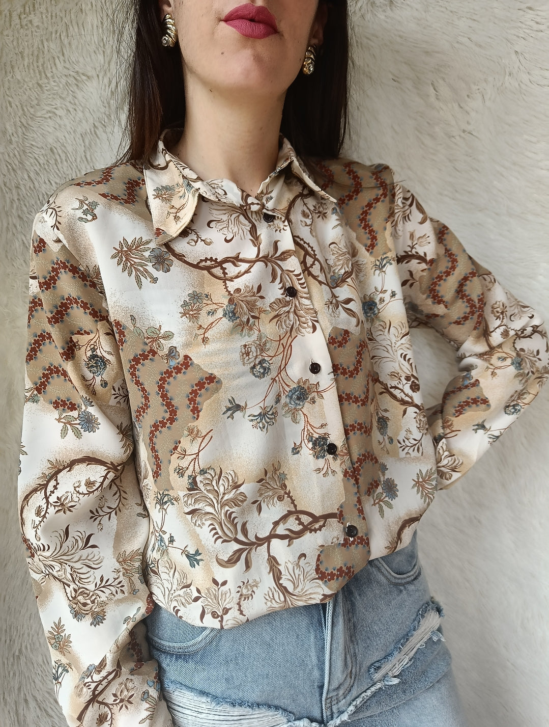 Camicia fantasia florale
