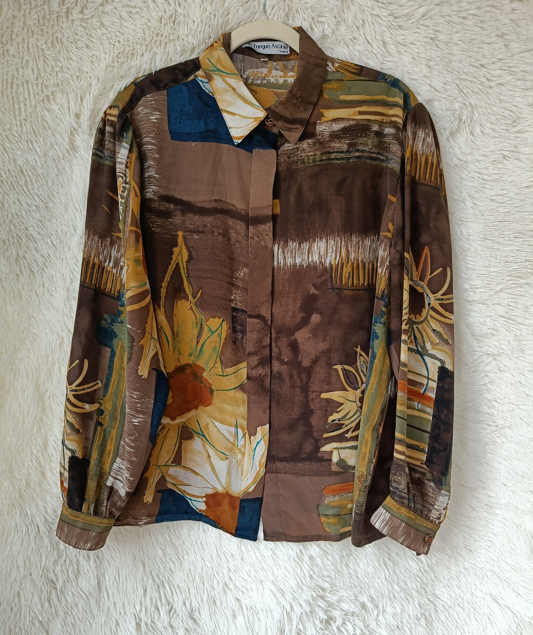 Camicia etnica geometrica