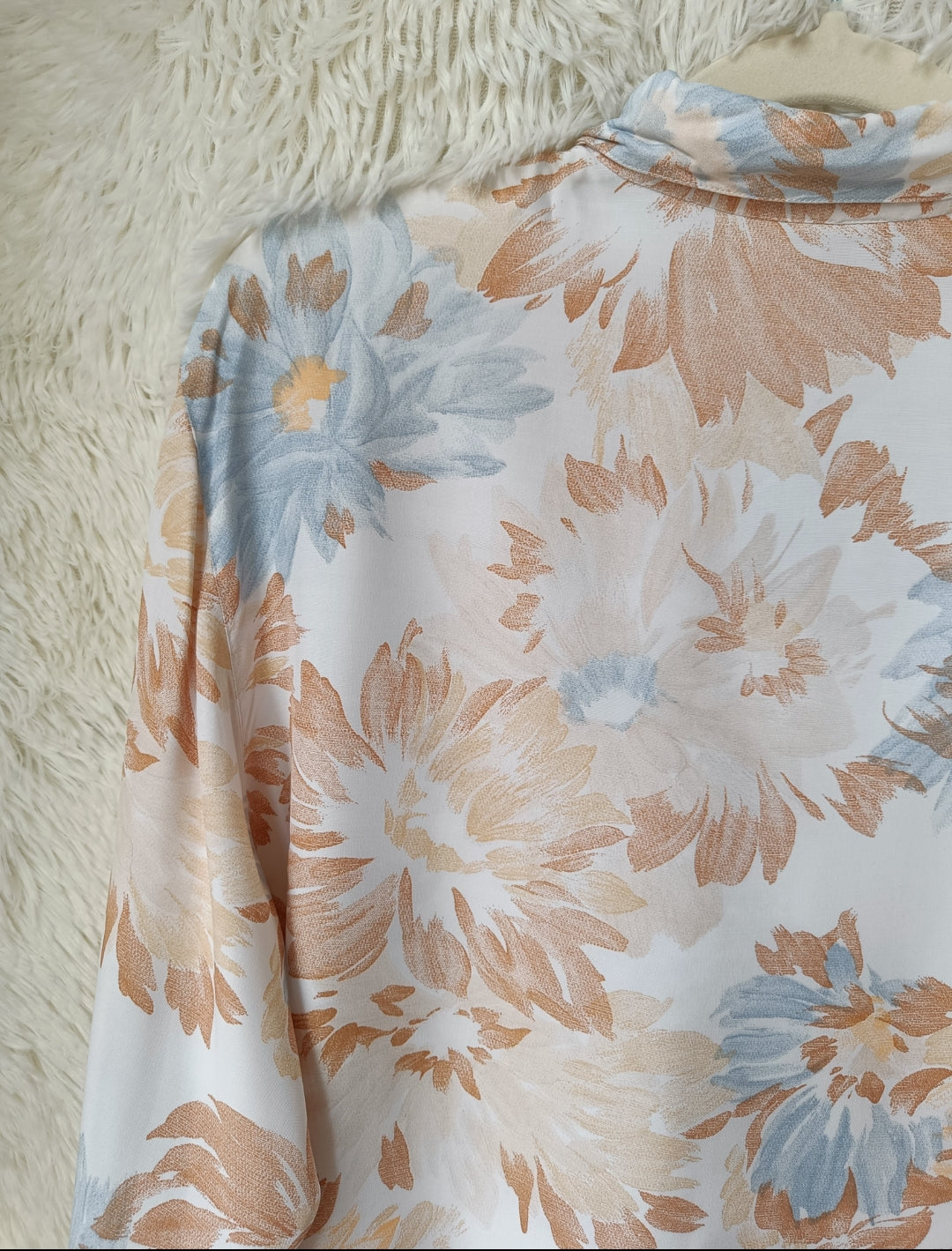Camicia fiori sfumati