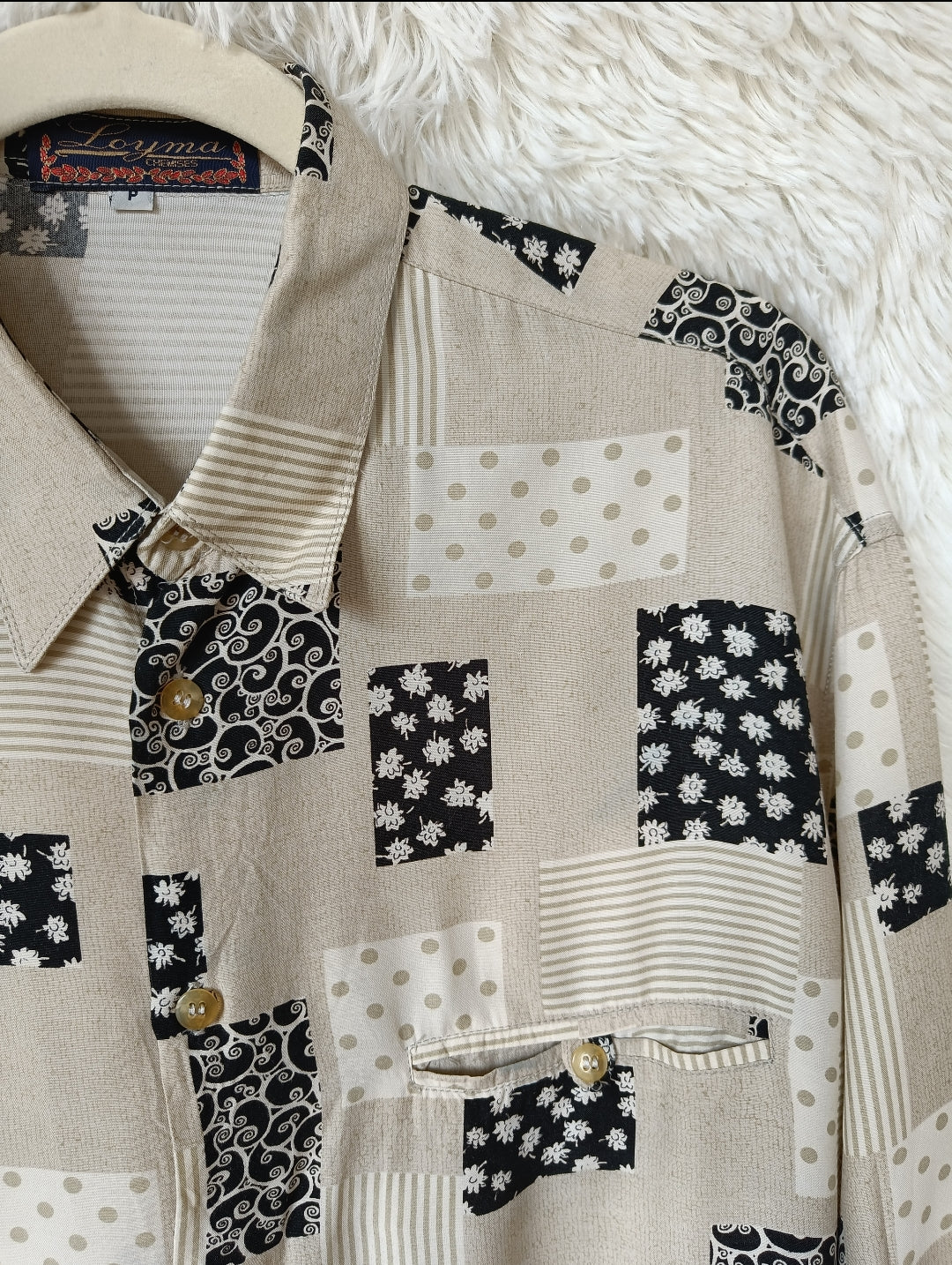camicia patchwork