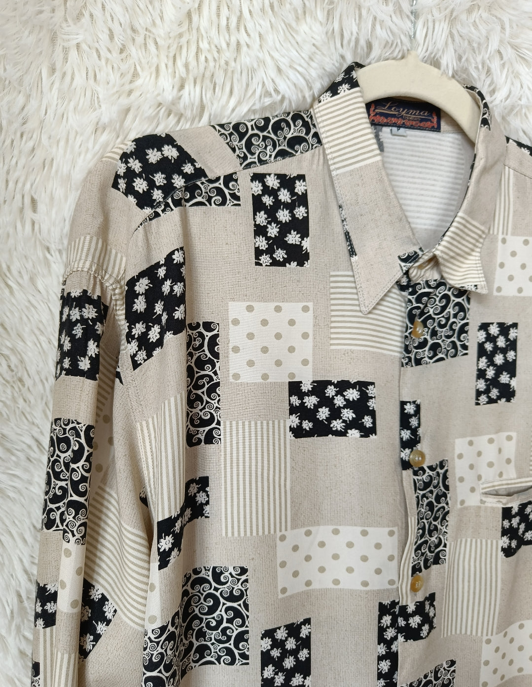 camicia patchwork