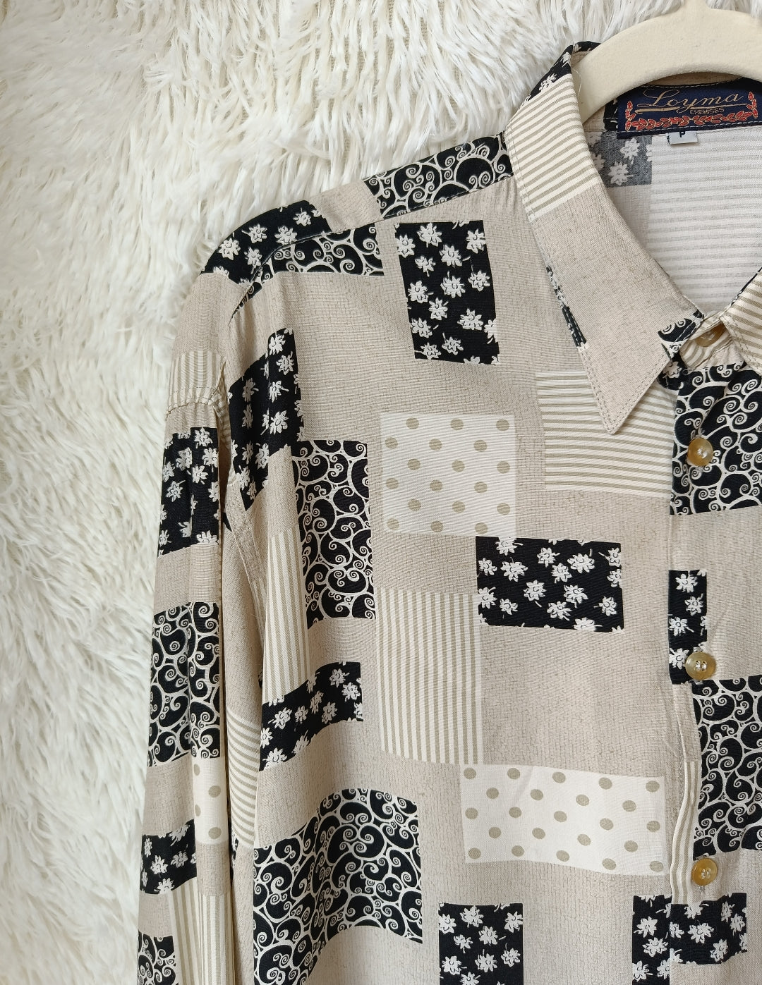 camicia patchwork