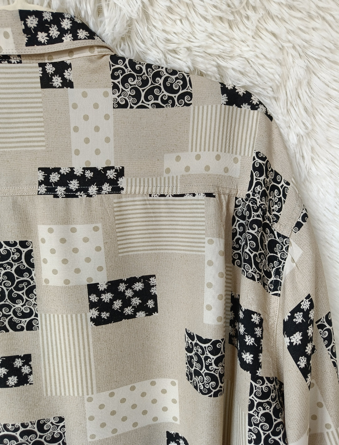 camicia patchwork