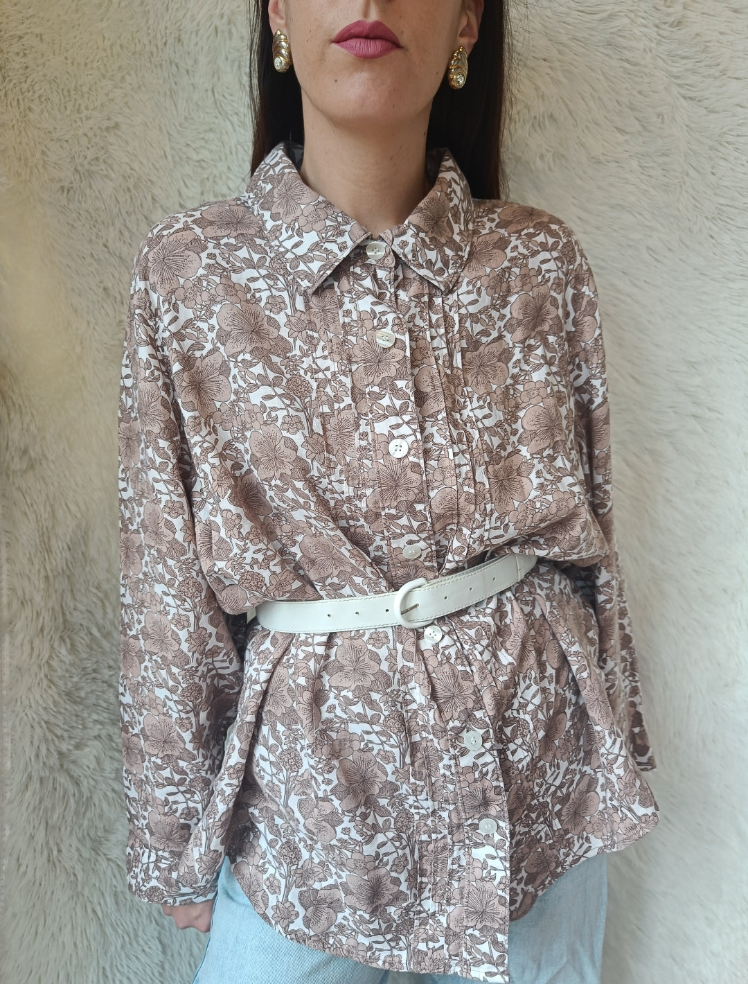 Camicia in lino floreale Elisabeth by Liz Claiborne