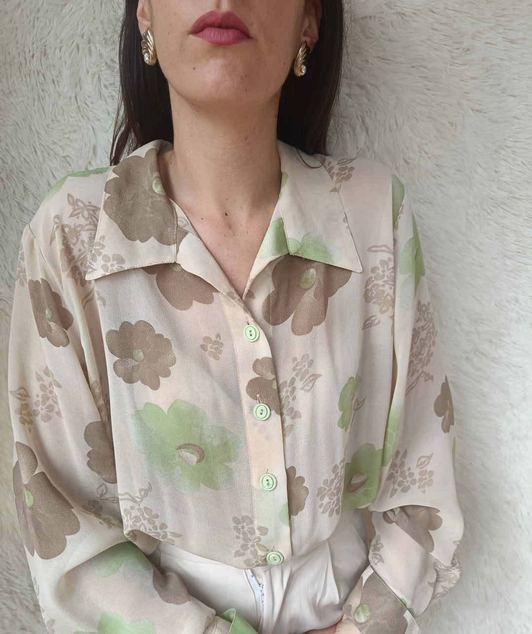 Camicia leggera floreale