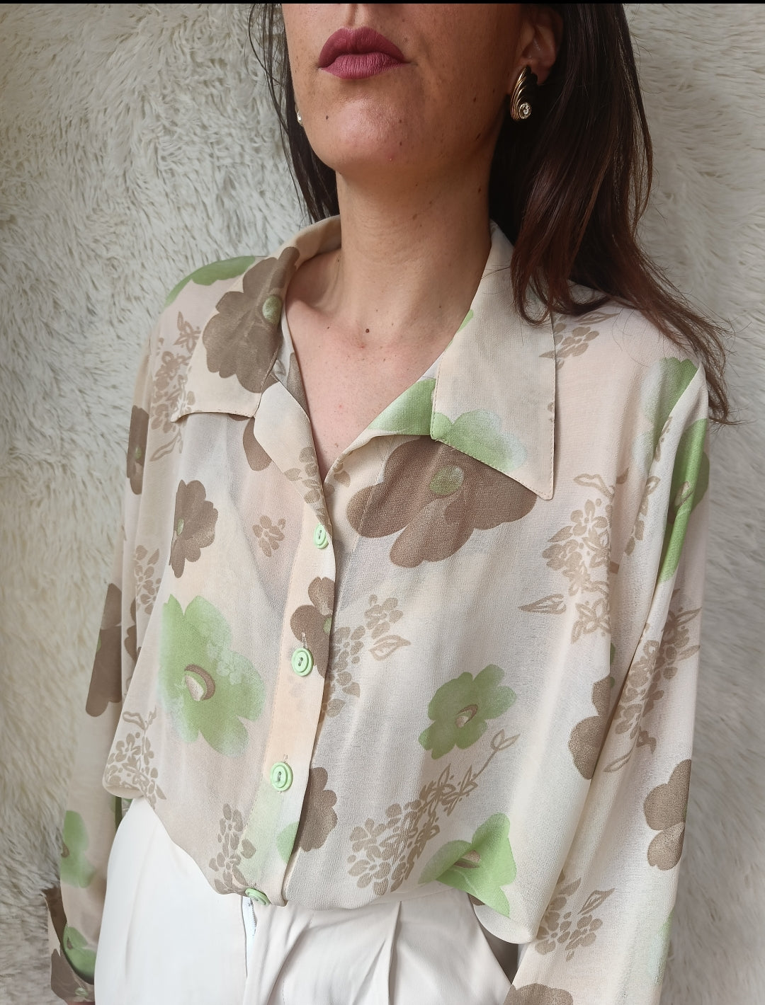 Camicia leggera floreale