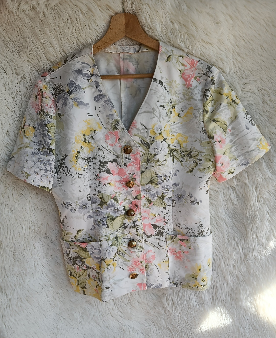 Blazer sartoriale floreale