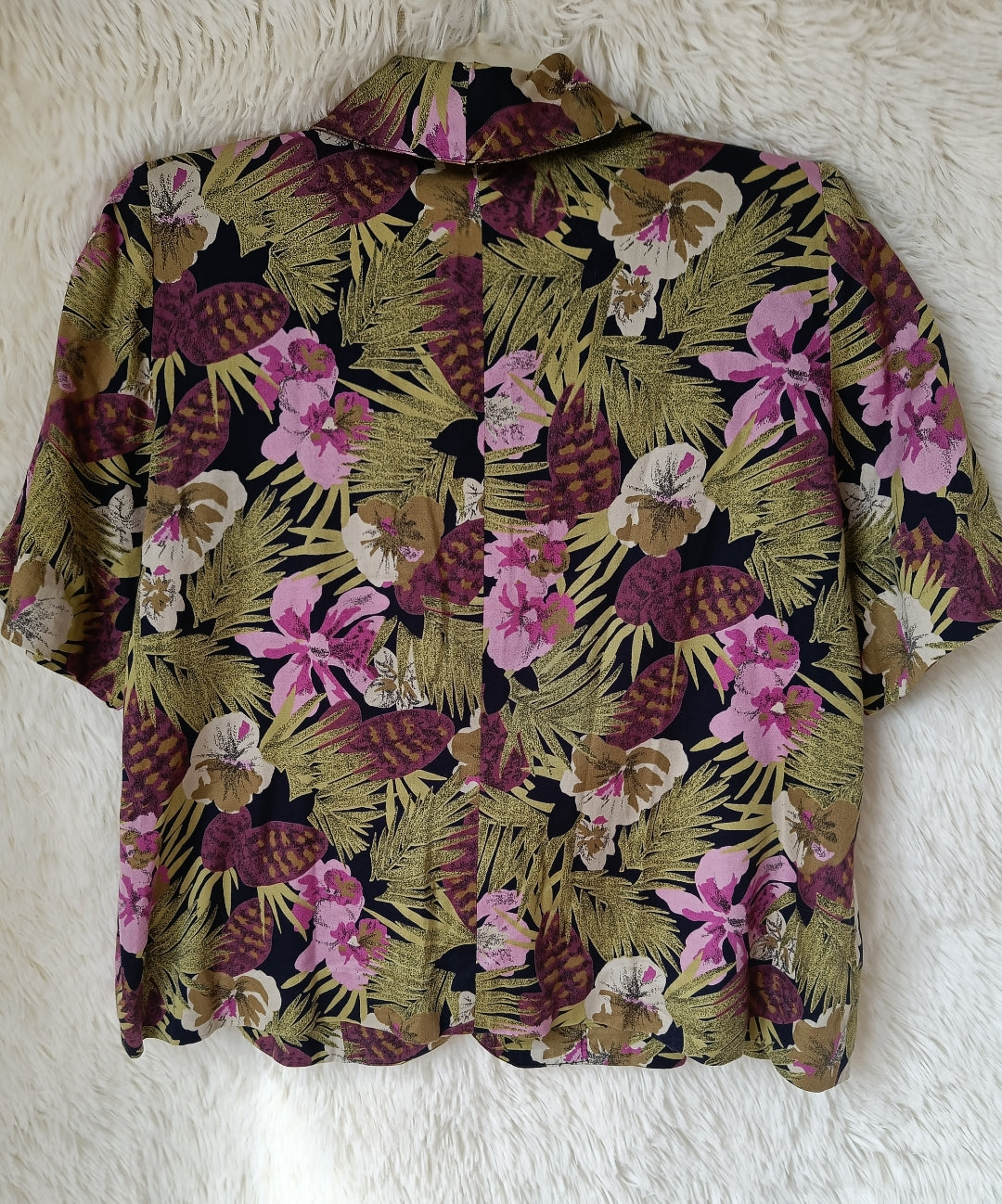Camicia sartoriale tropicale