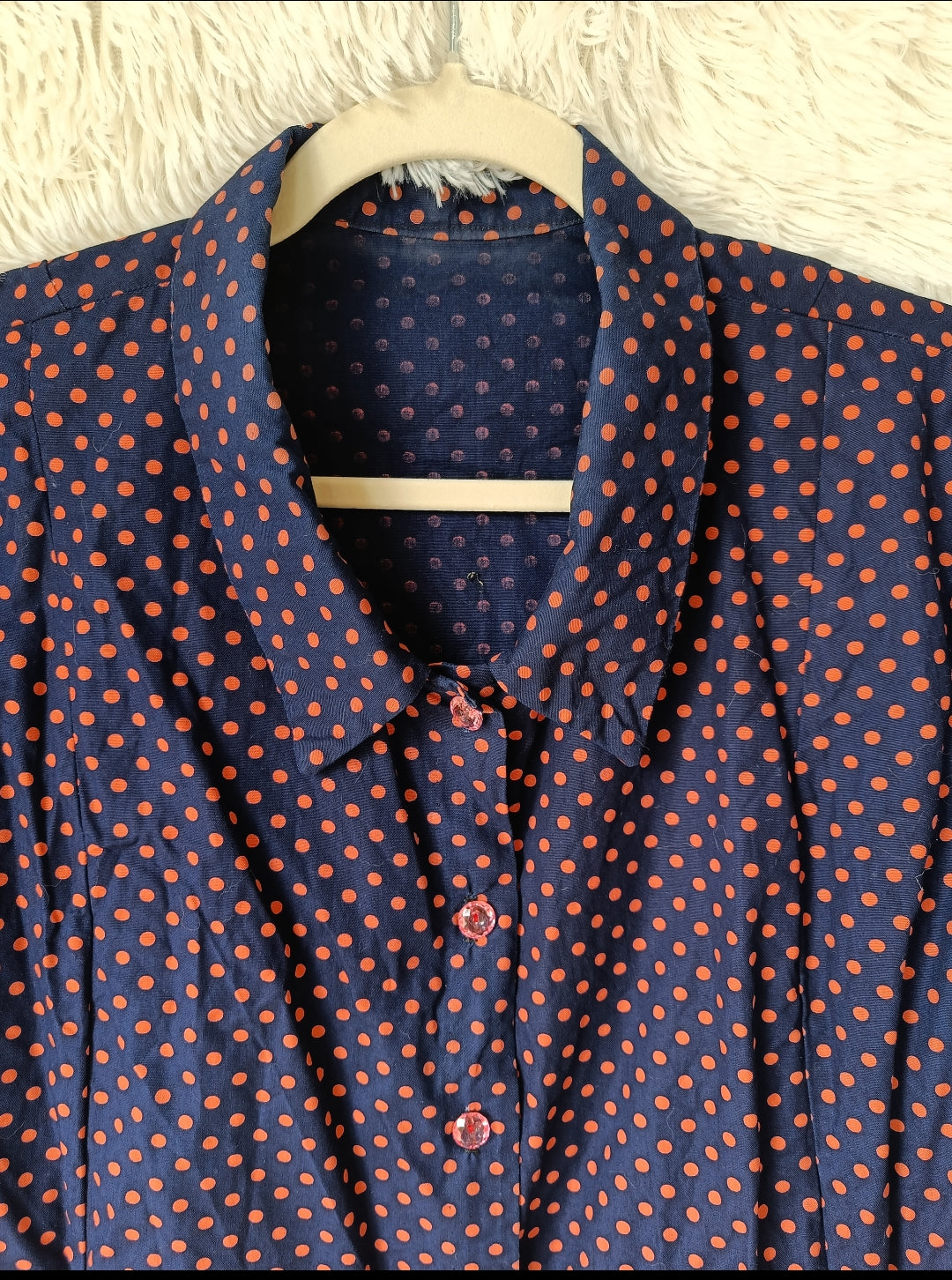 Camicia sartoriale pois