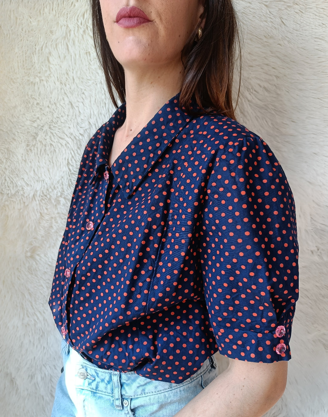 Camicia sartoriale pois