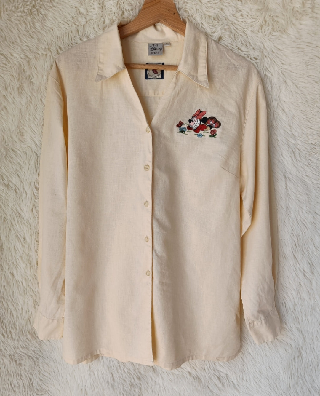 Camicia Minnie lino & cotone