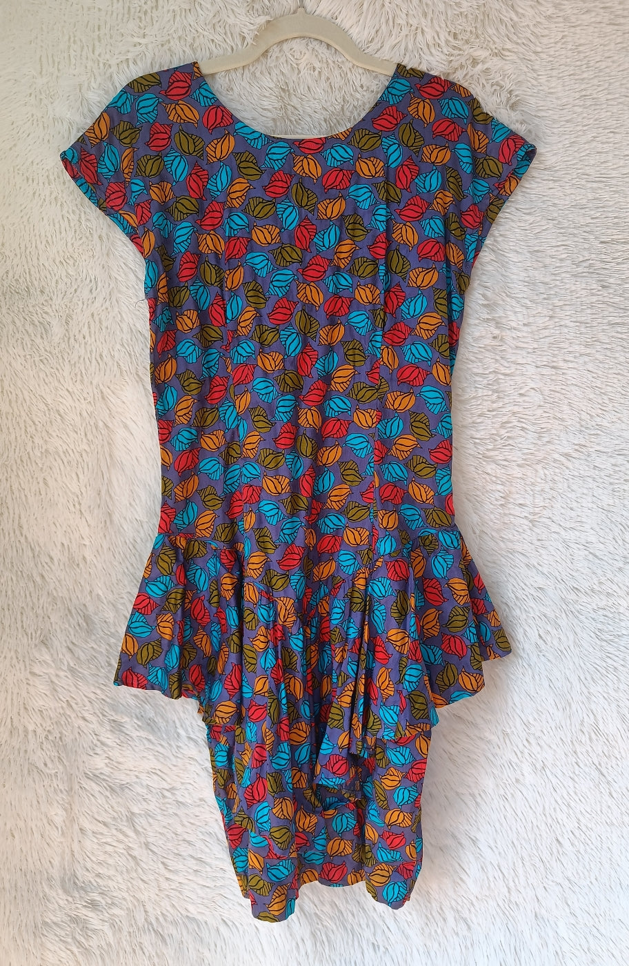 Abito anni 80' multicolore
