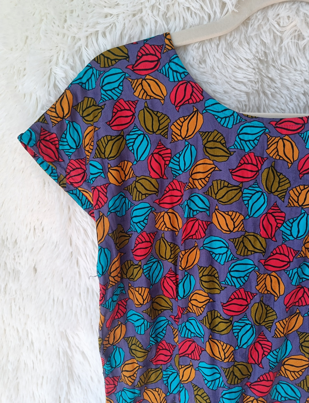 Abito anni 80' multicolore
