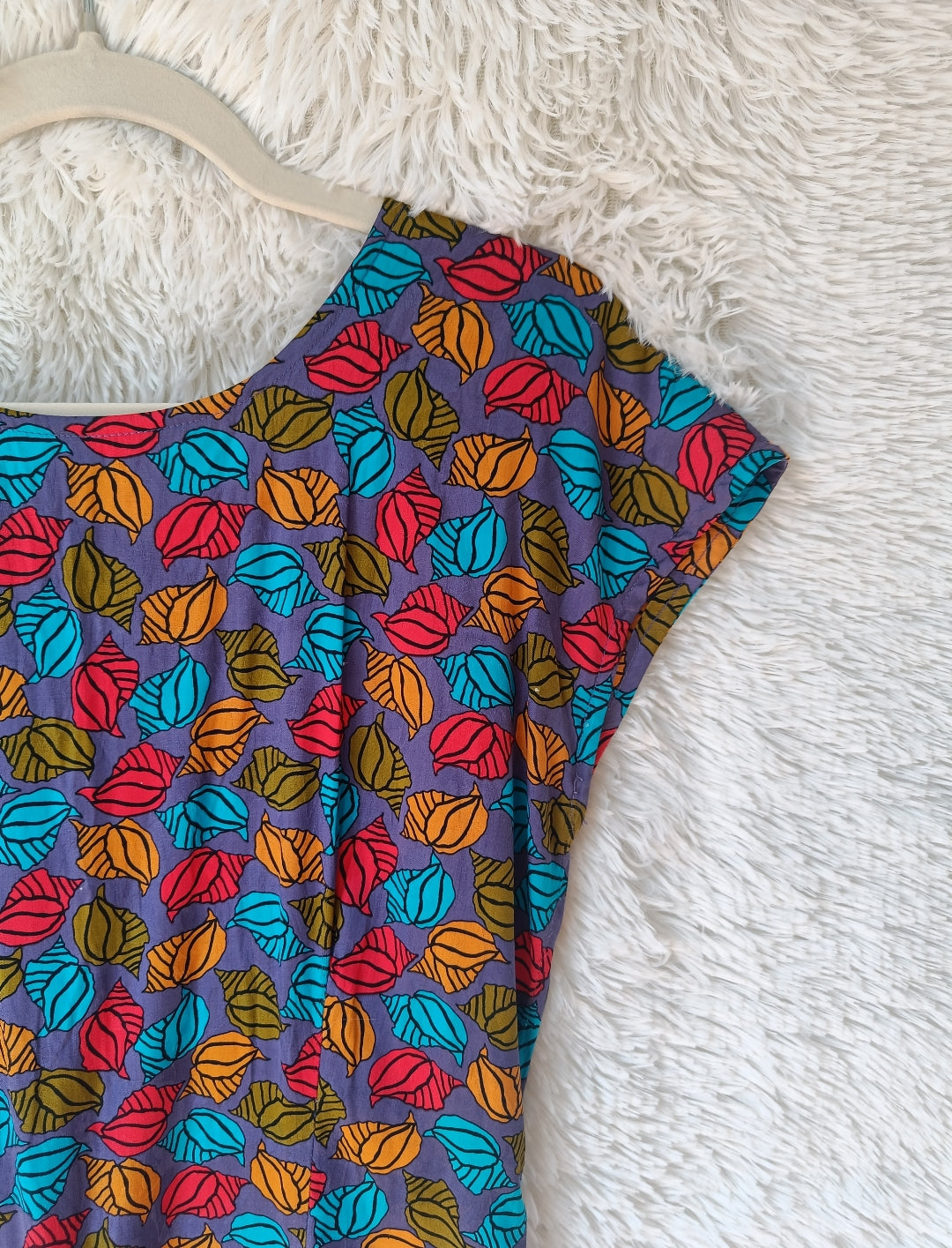 Abito anni 80' multicolore