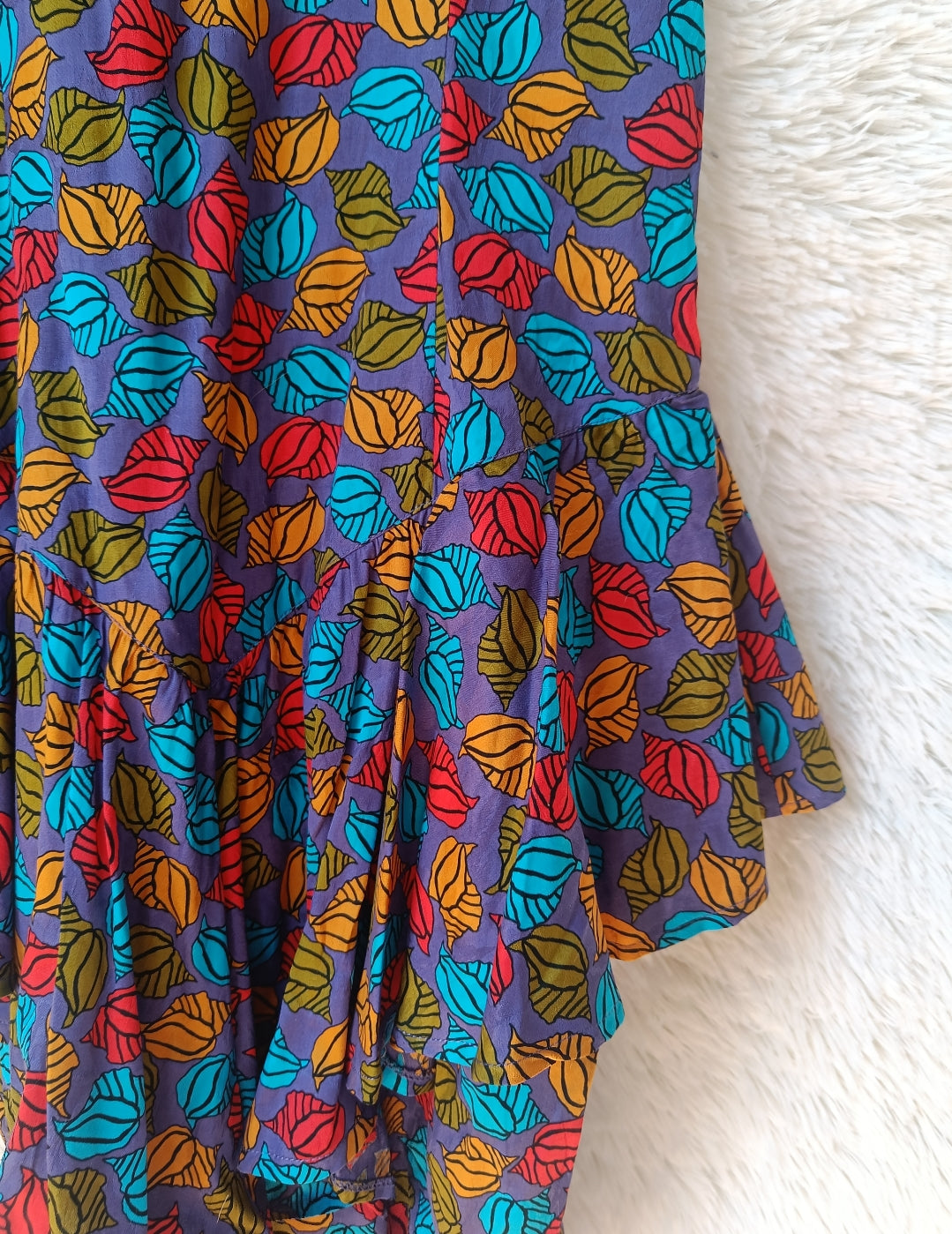 Abito anni 80' multicolore