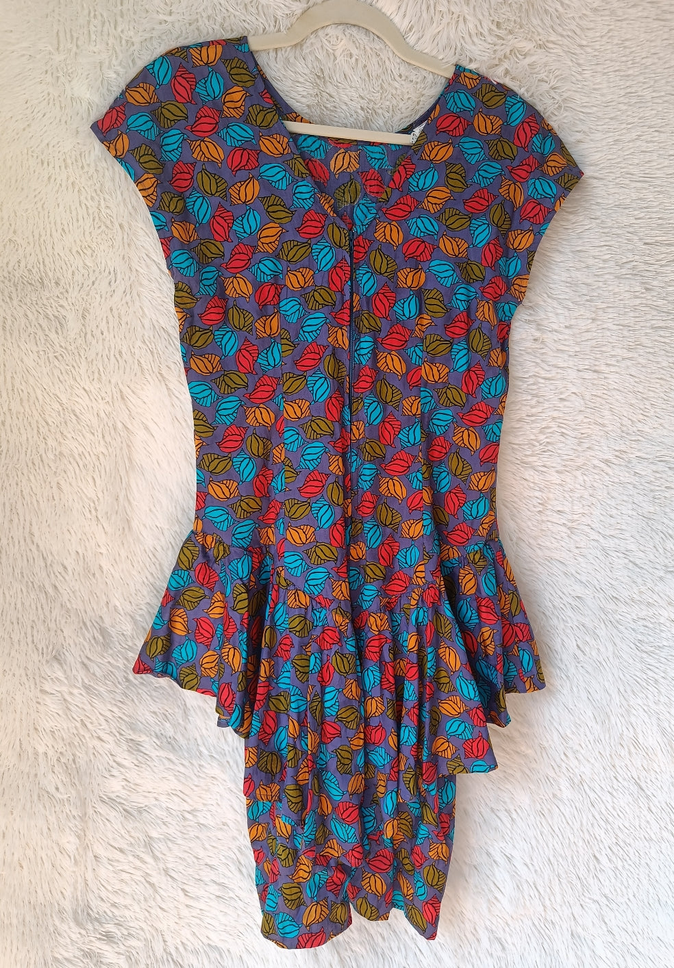 Abito anni 80' multicolore