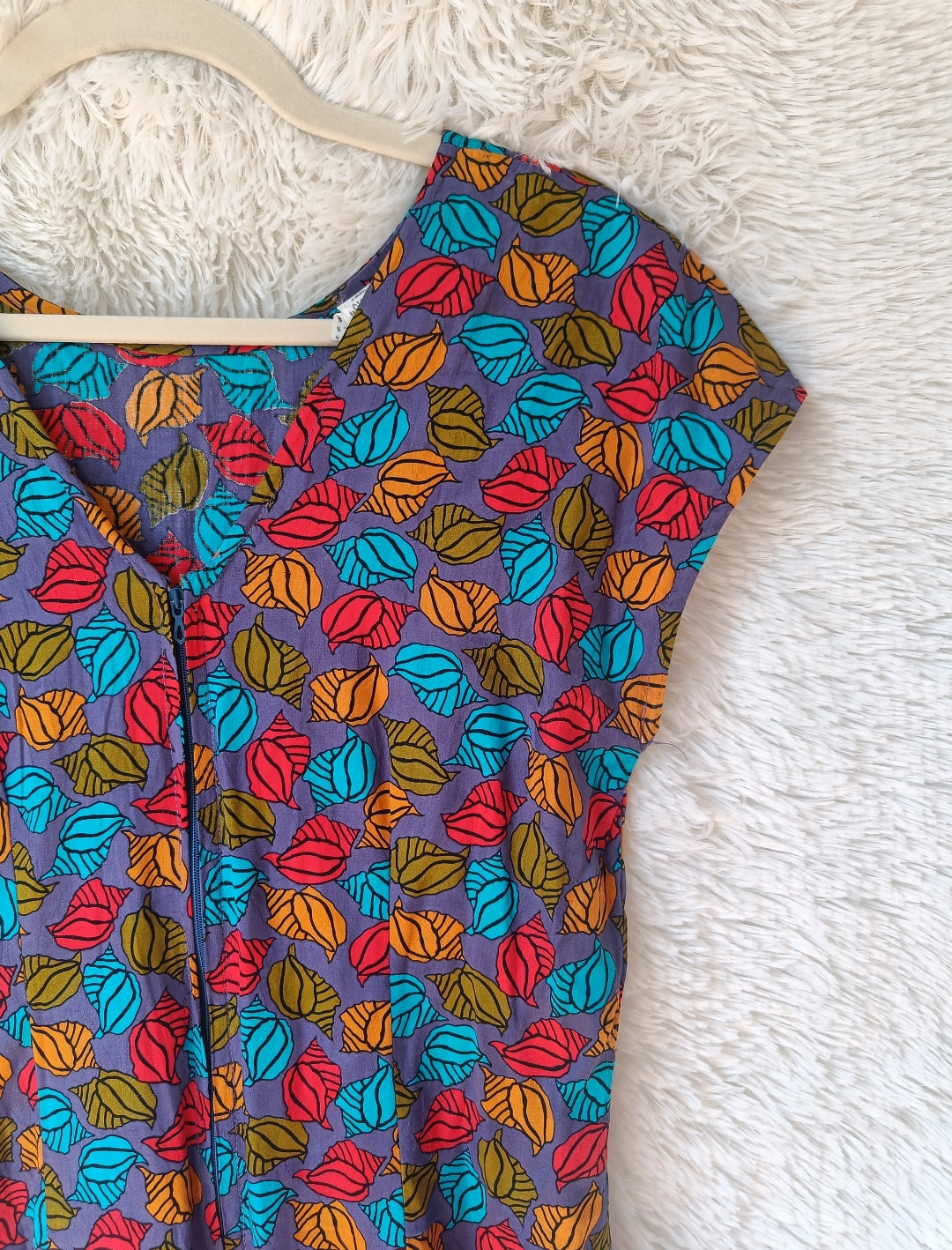 Abito anni 80' multicolore