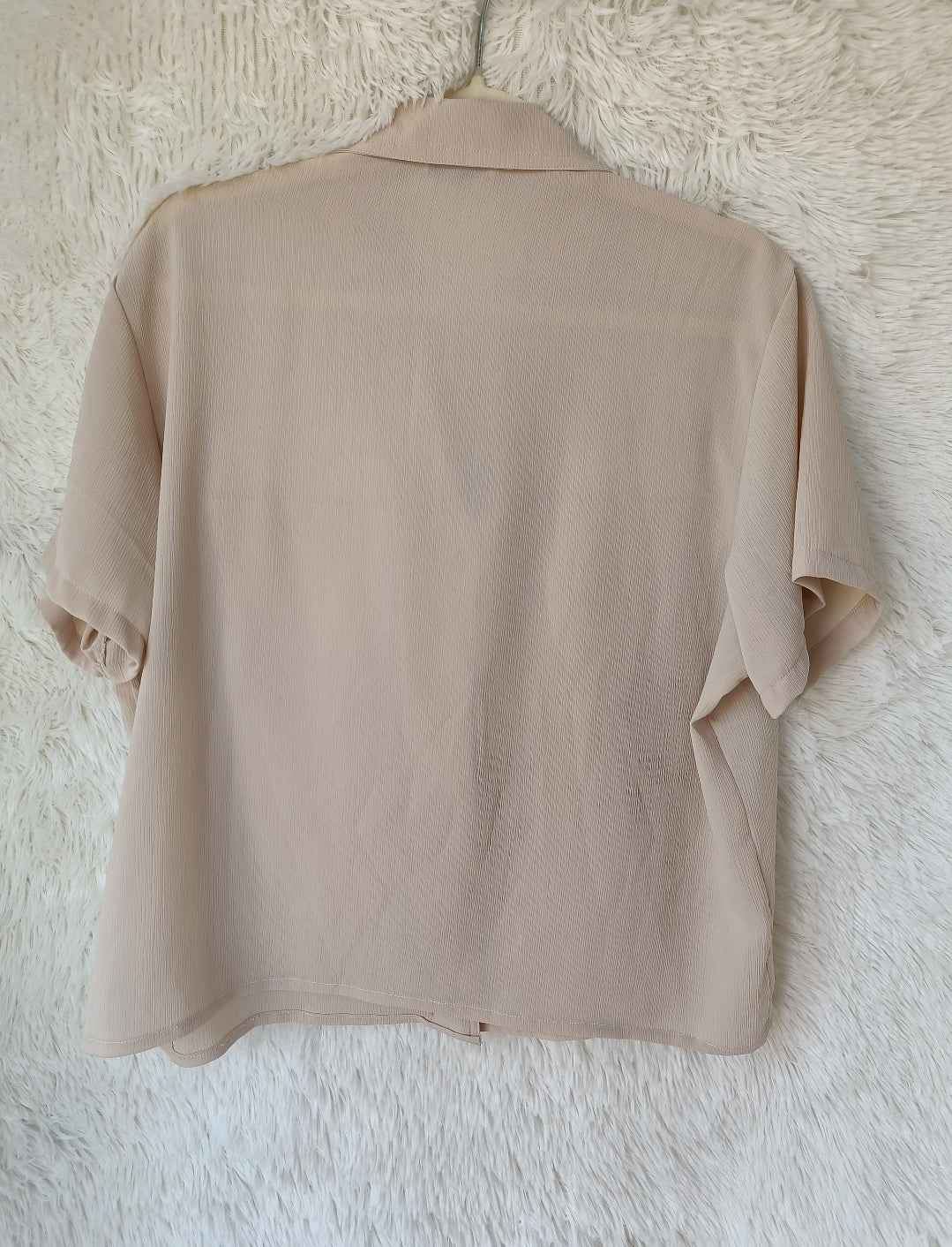 Camicia seta crema