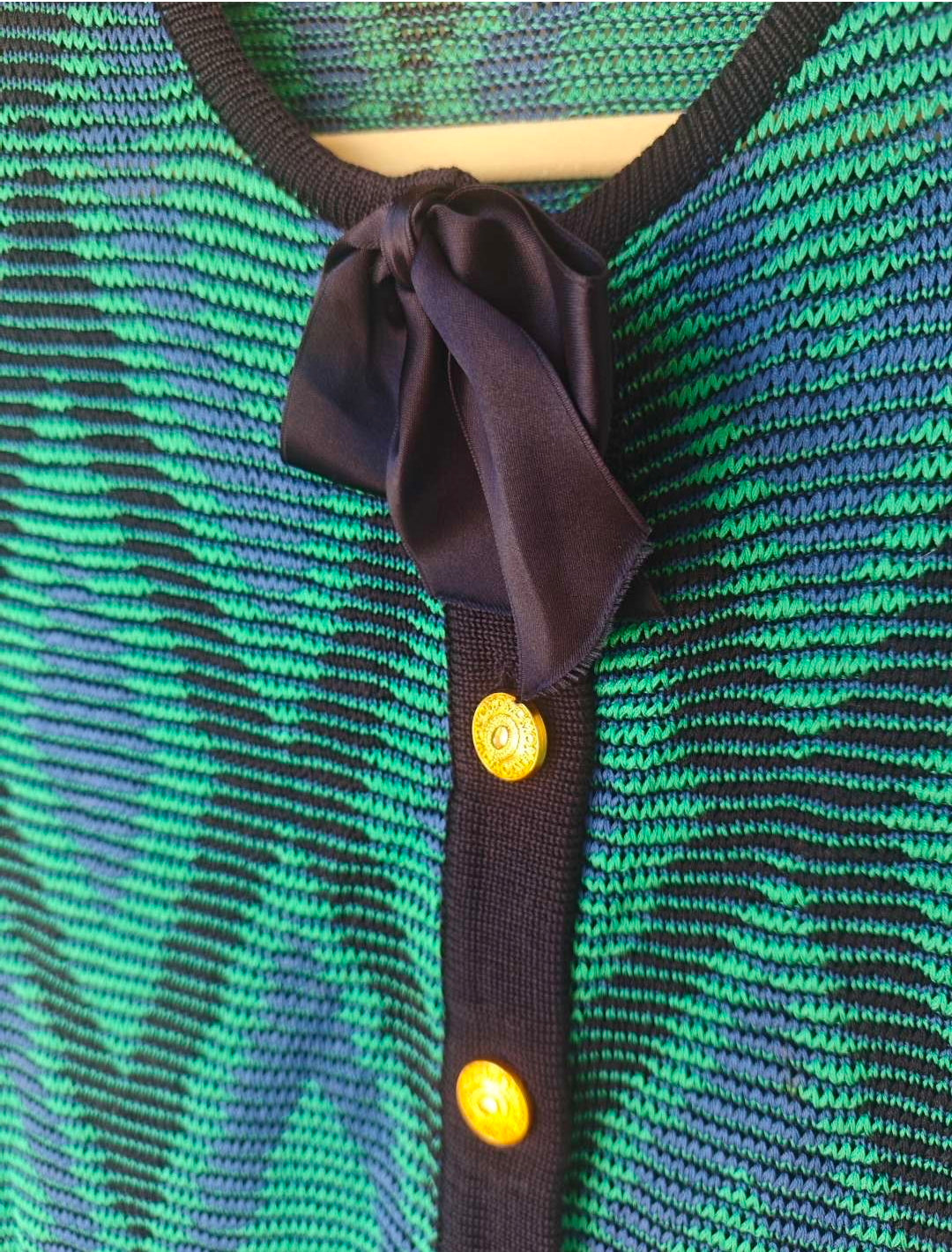 Cardigan vintage anni ‘80 in cotone