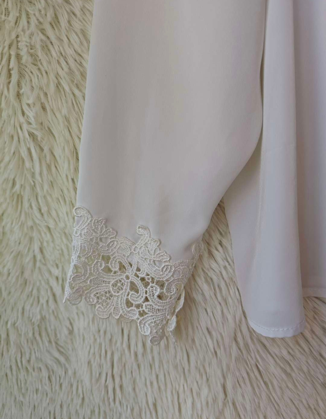 Camicia pizzo sangallo
