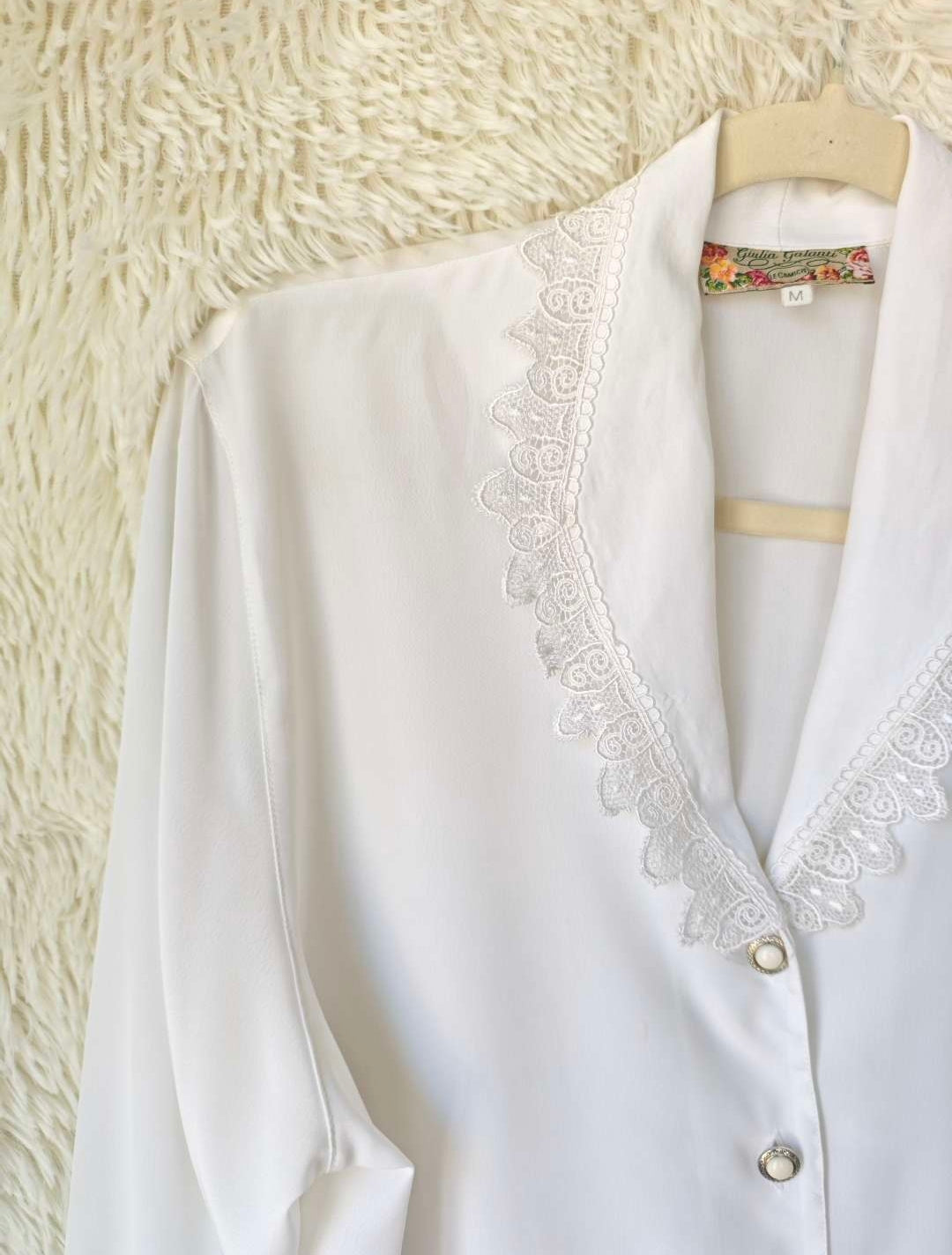Camicia pizzo - Giulia galanti