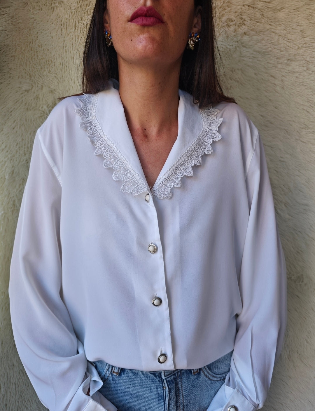 Camicia pizzo - Giulia galanti