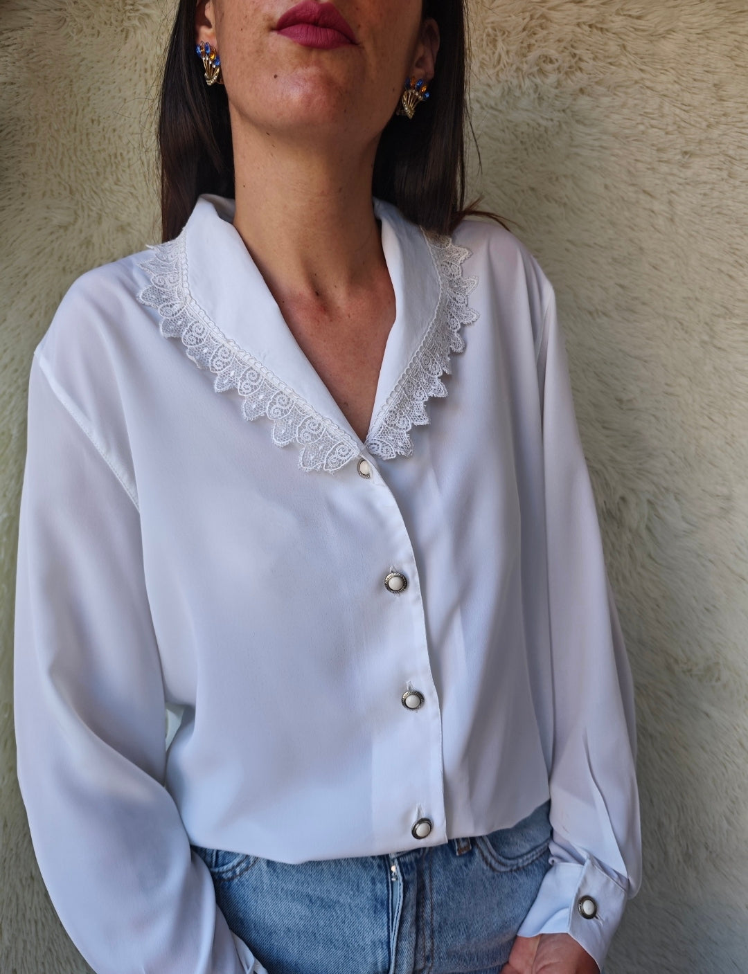 Camicia pizzo - Giulia galanti