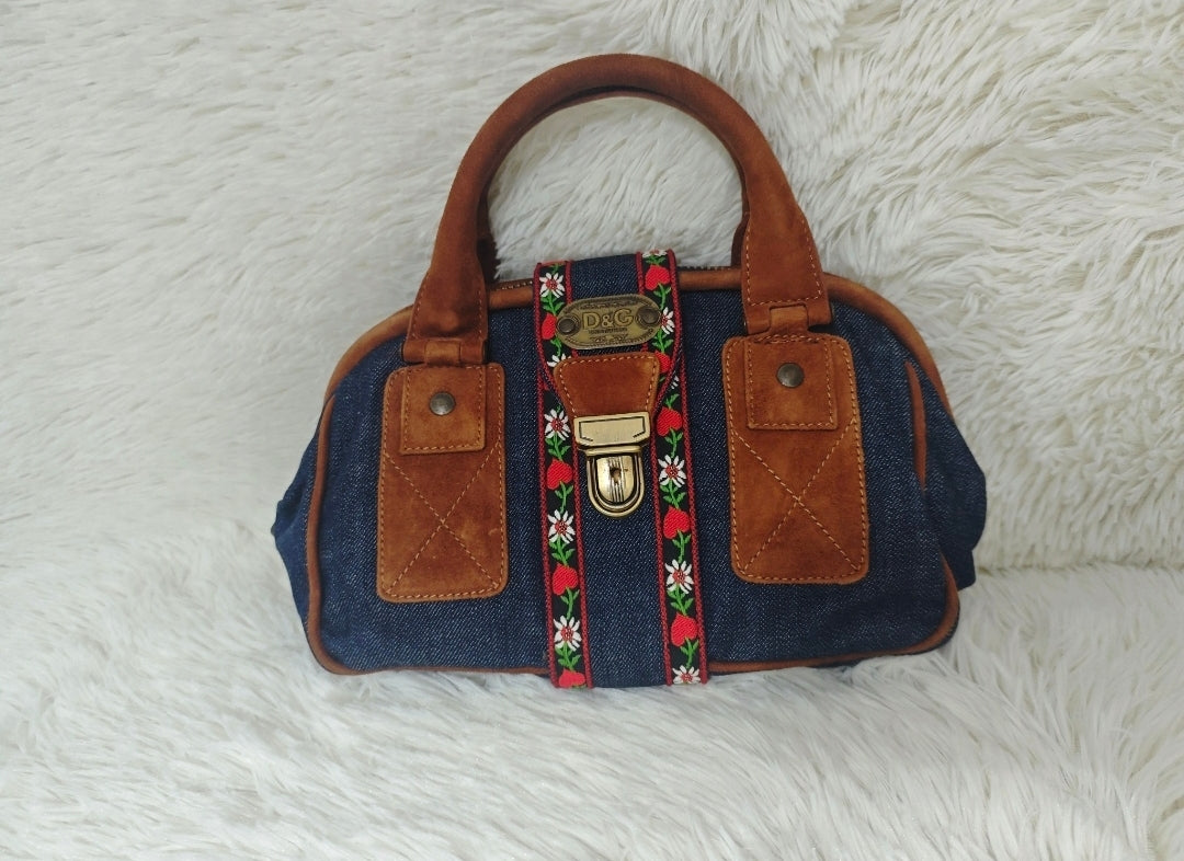 Borsa D&G in denim vintage