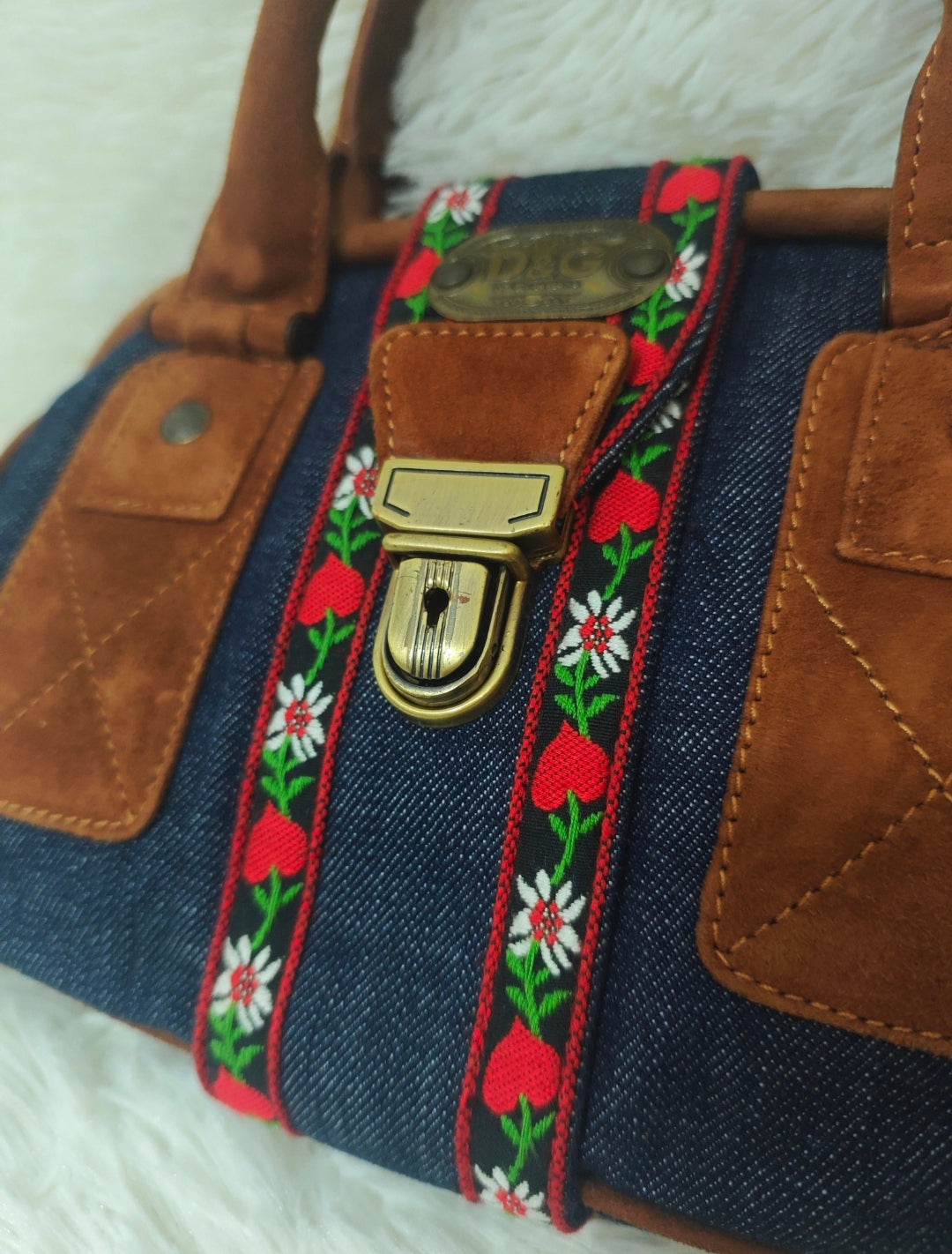Borsa D&G in denim vintage