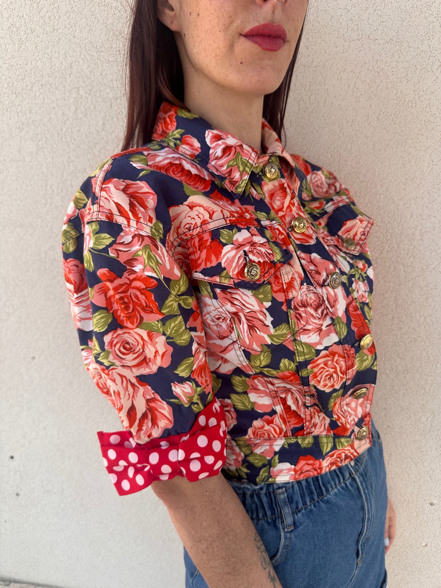 Moschino Jeans Vintage – Giacca floreale