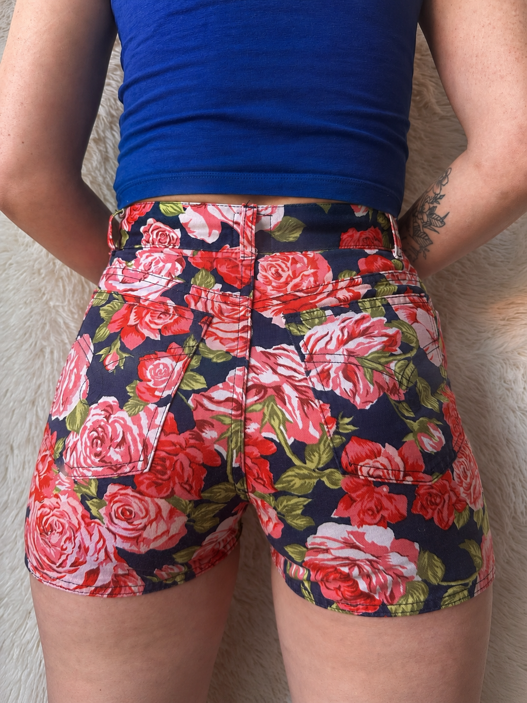 Shorts Floreali Moschino Jeans