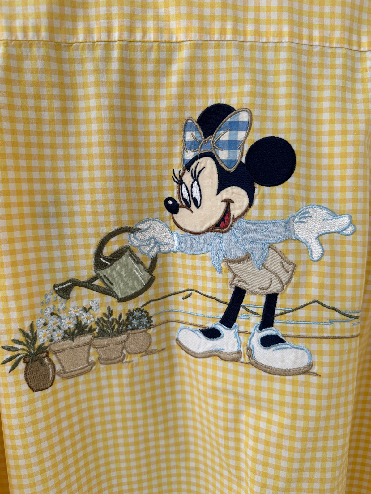 Camicia minnie fiori vichy