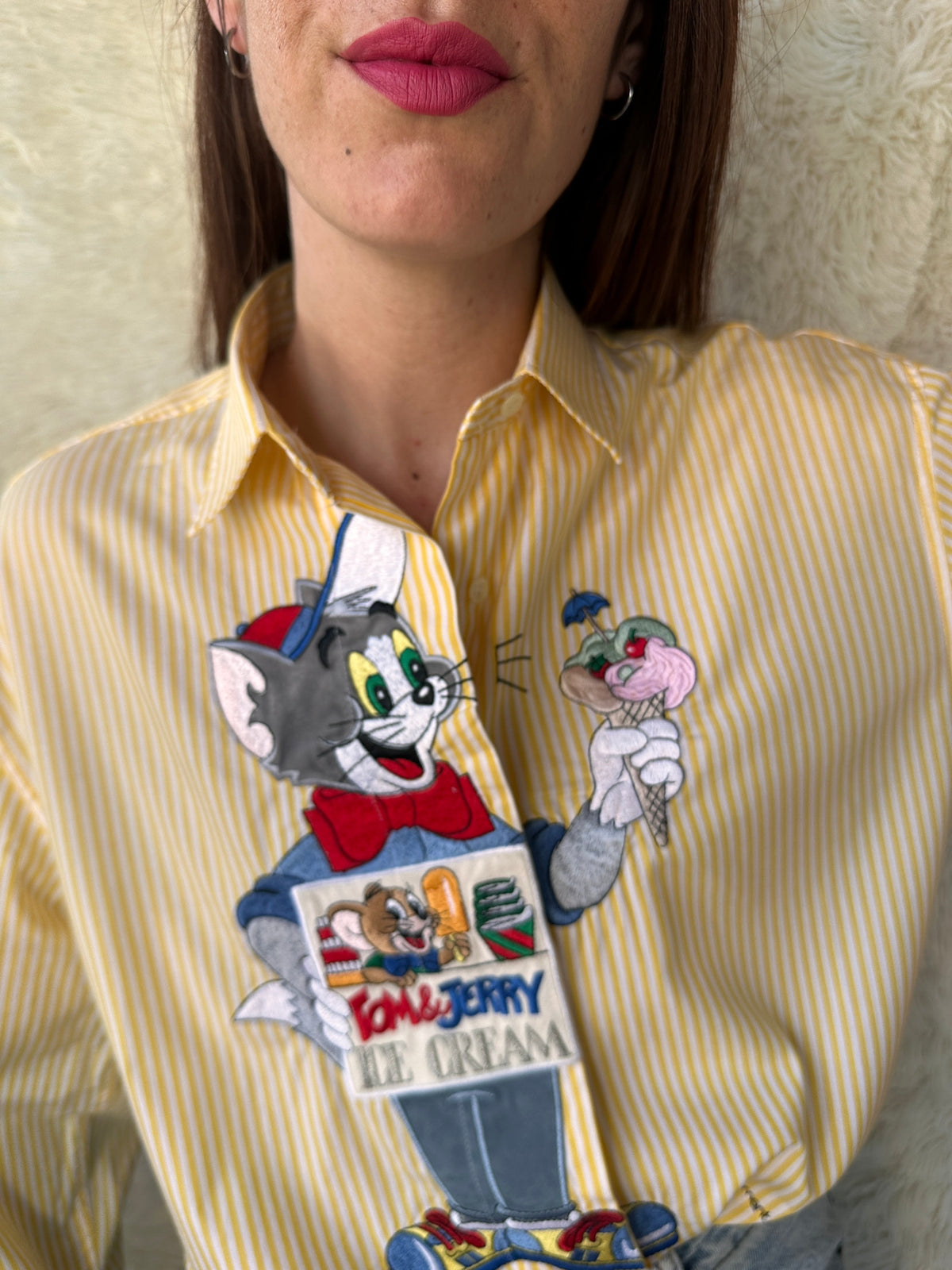 Camicia Tom & Jerry Ice Cream
