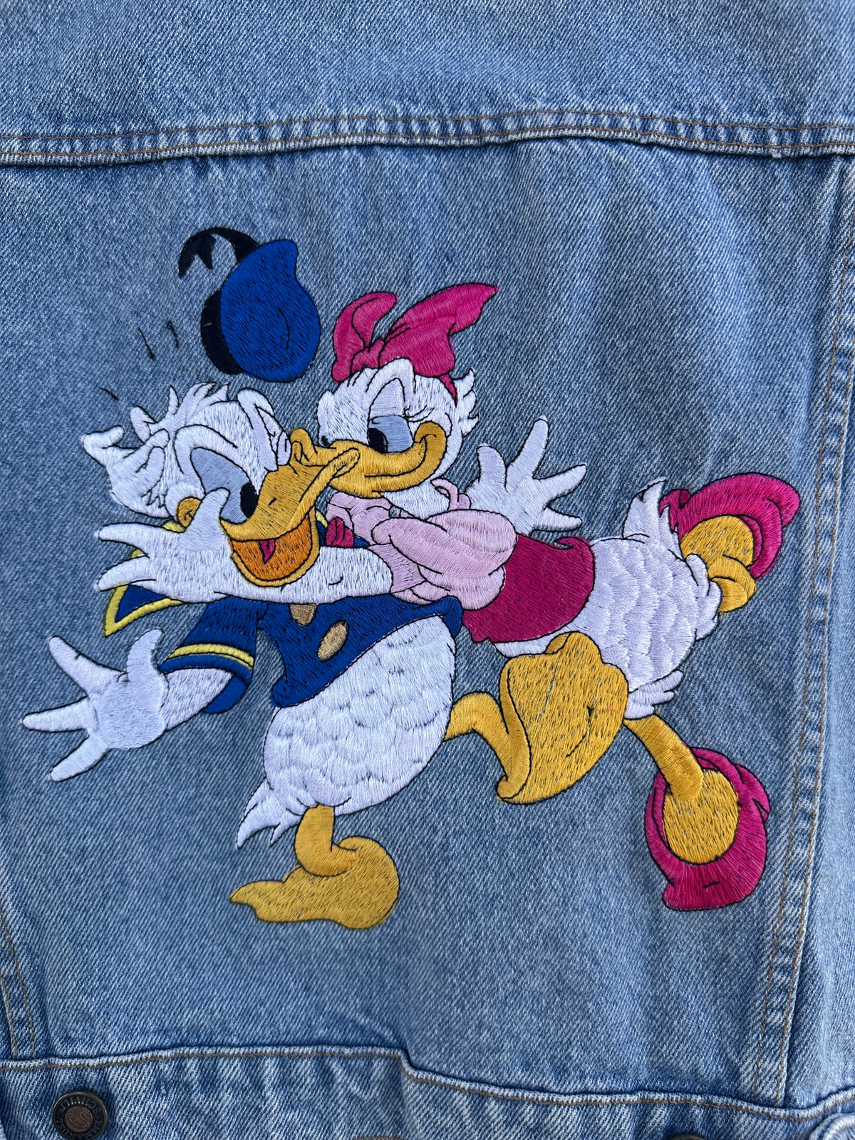 Gilet denim vintage Donald & Daisy