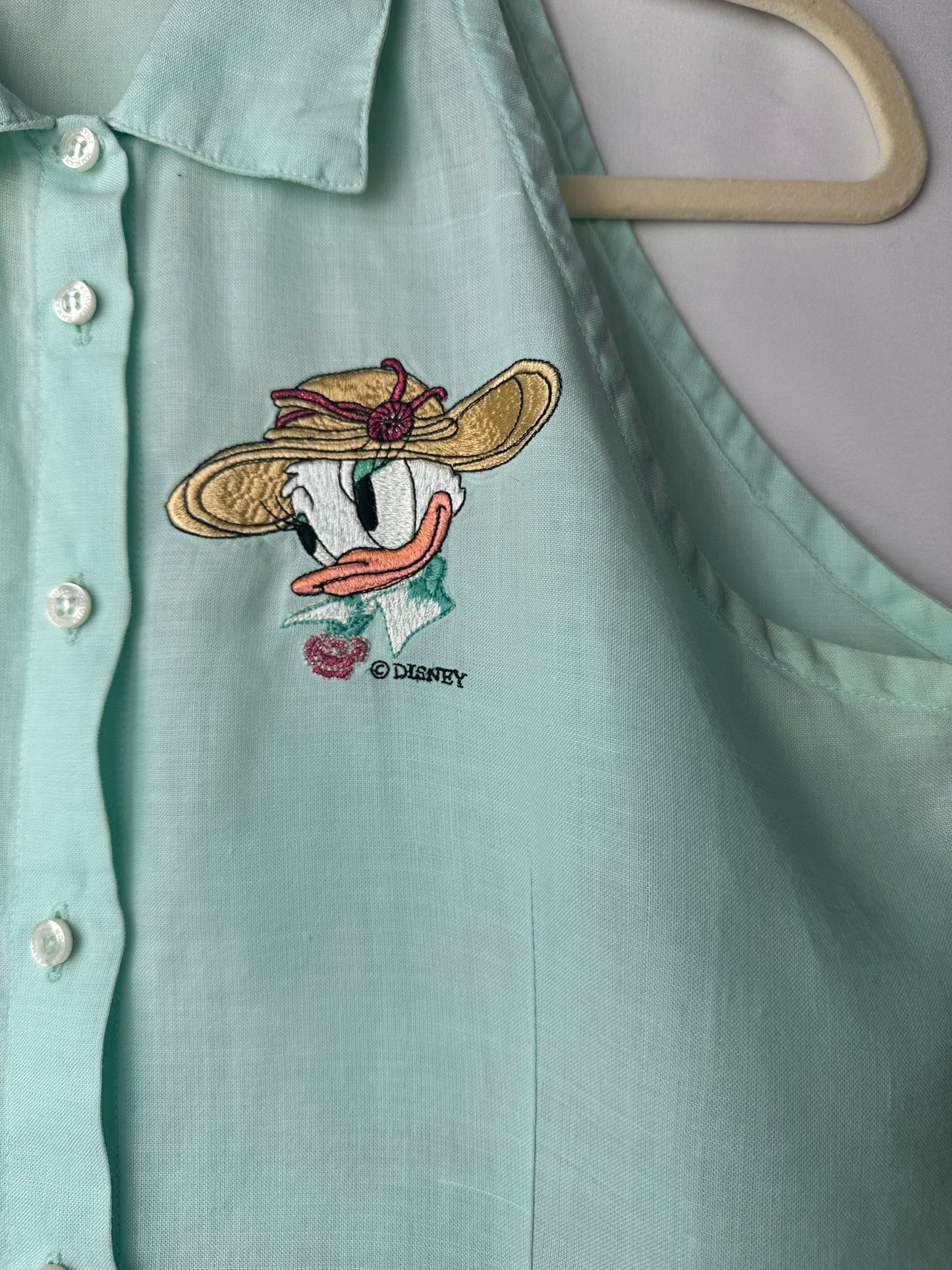 Camicia paperina menta