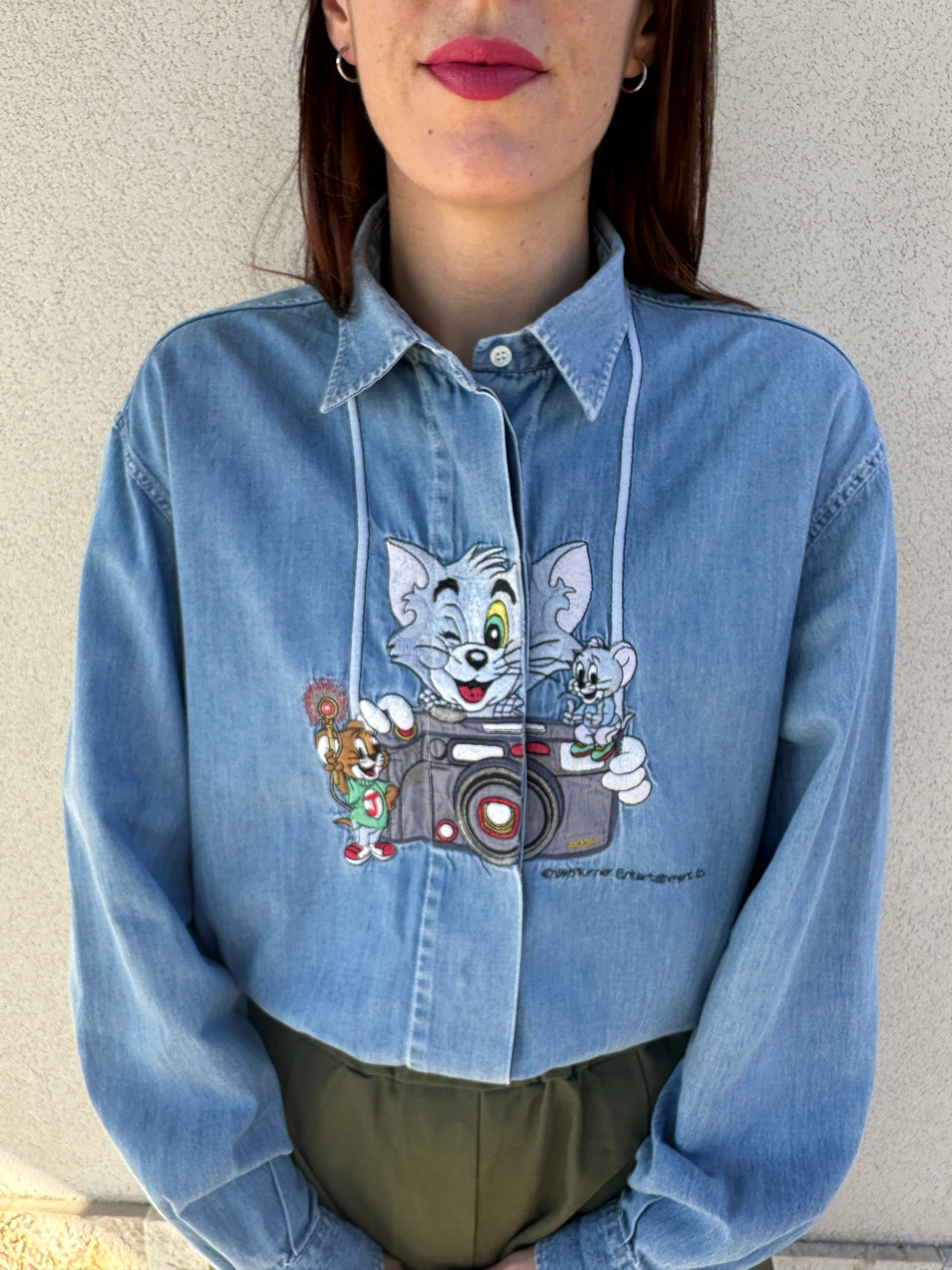 Camicia Tom & Jerry fotografo
