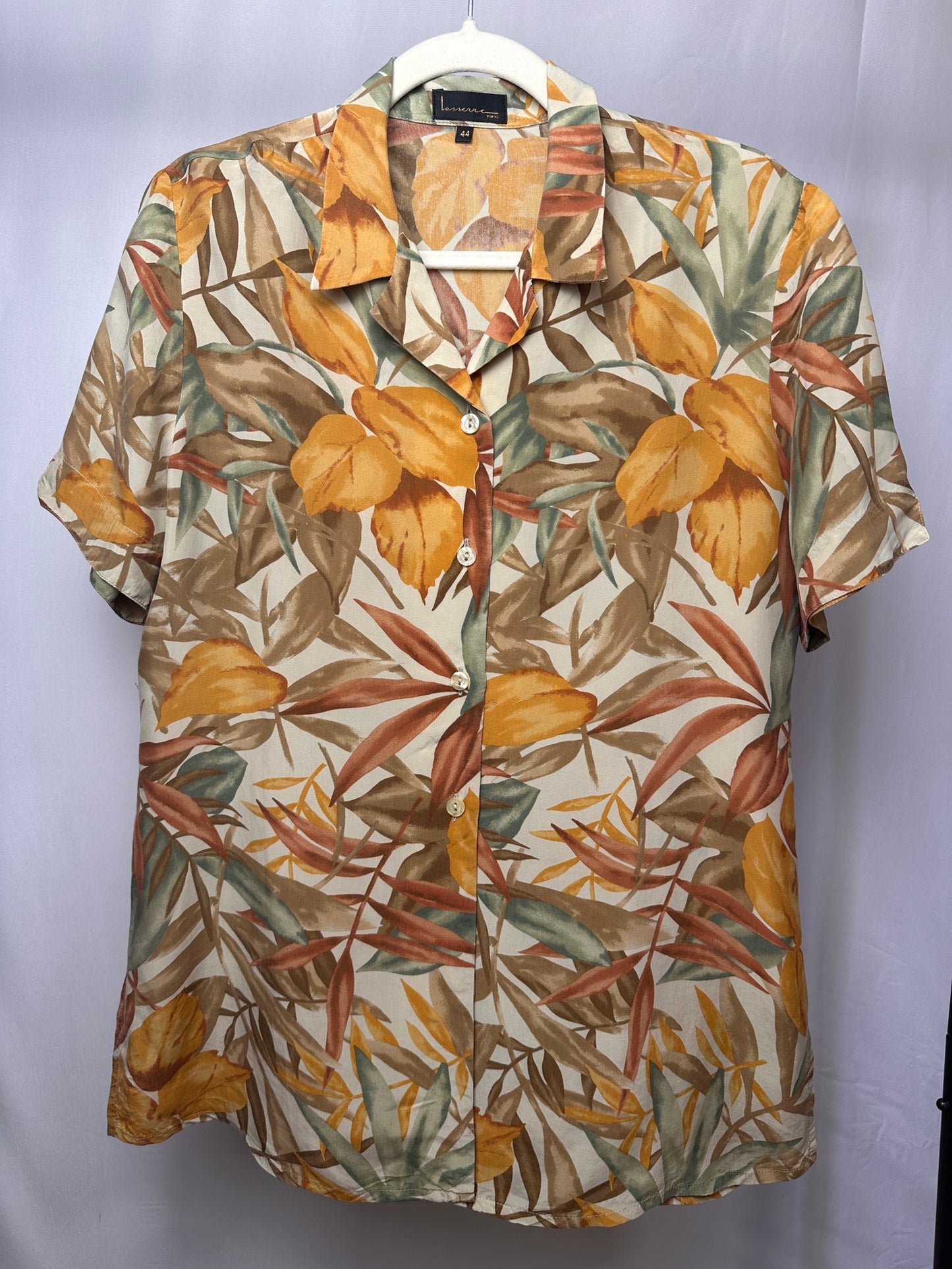 Camicia vintage tropicale