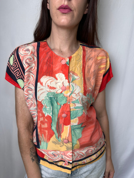 Camicia vintage orientale
