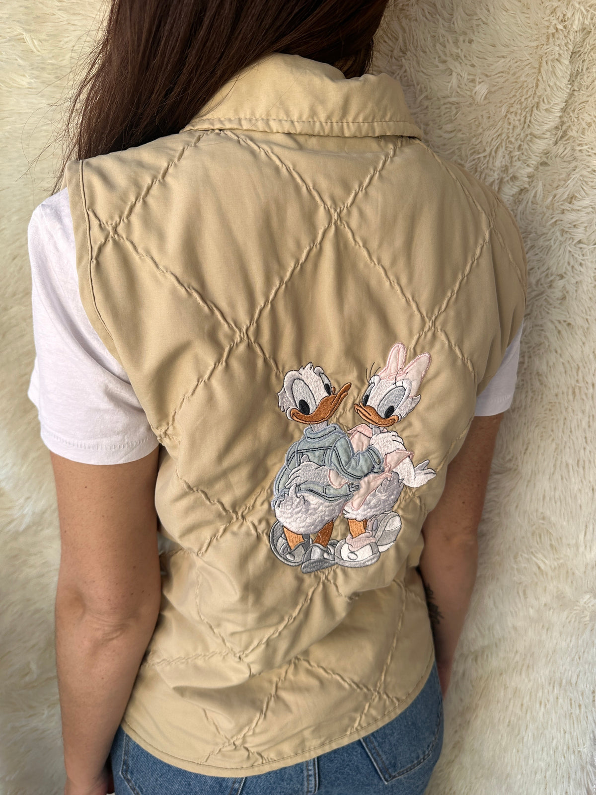 Gilet Georgya Studio con ricamo Paperino & Paperina
